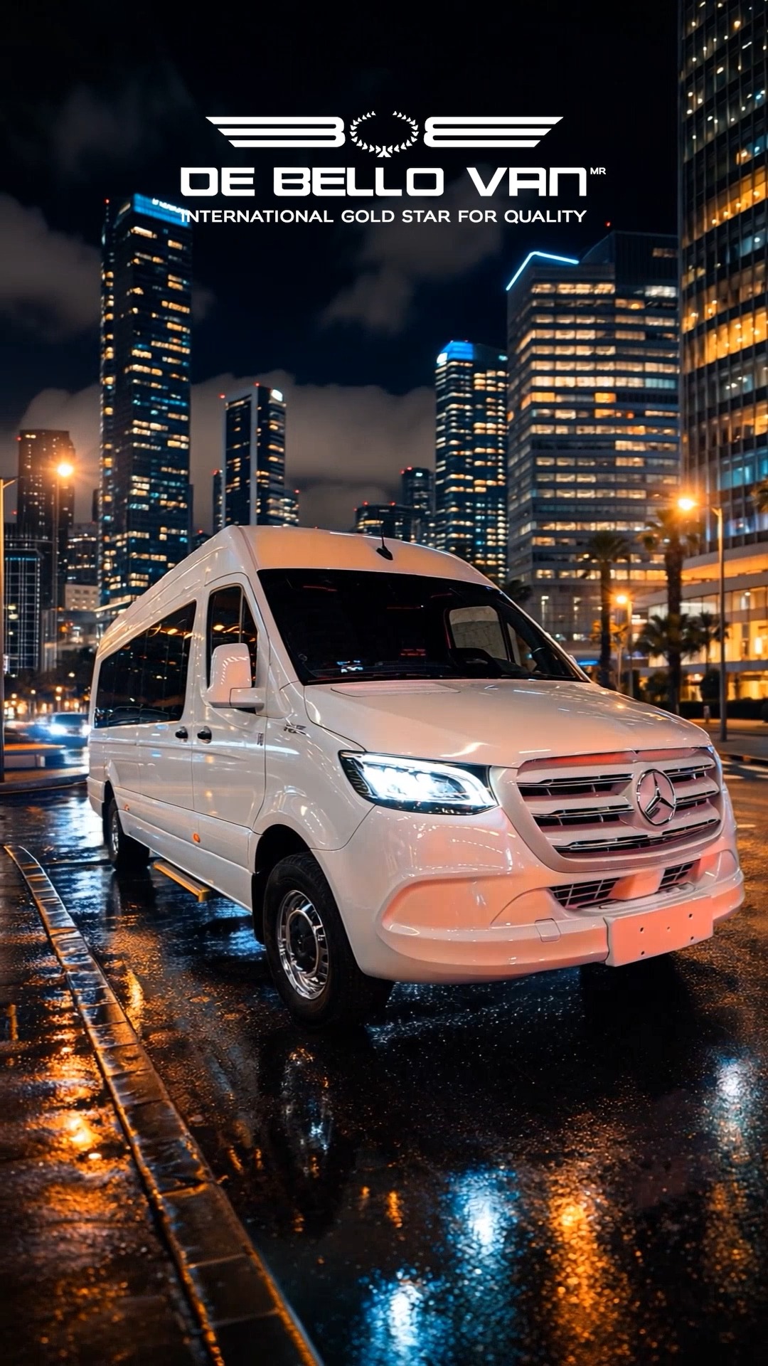 De Bello Van Facebook ad: SPRINTER XL EJECUTIVA LIMO DE BELLO VAN 2026