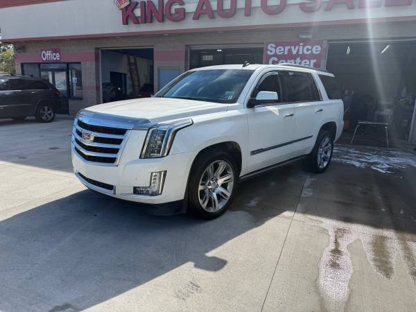 Kingauto Sales II Facebook ad: 2015 Cadillac Escalade Premium Lux Awd