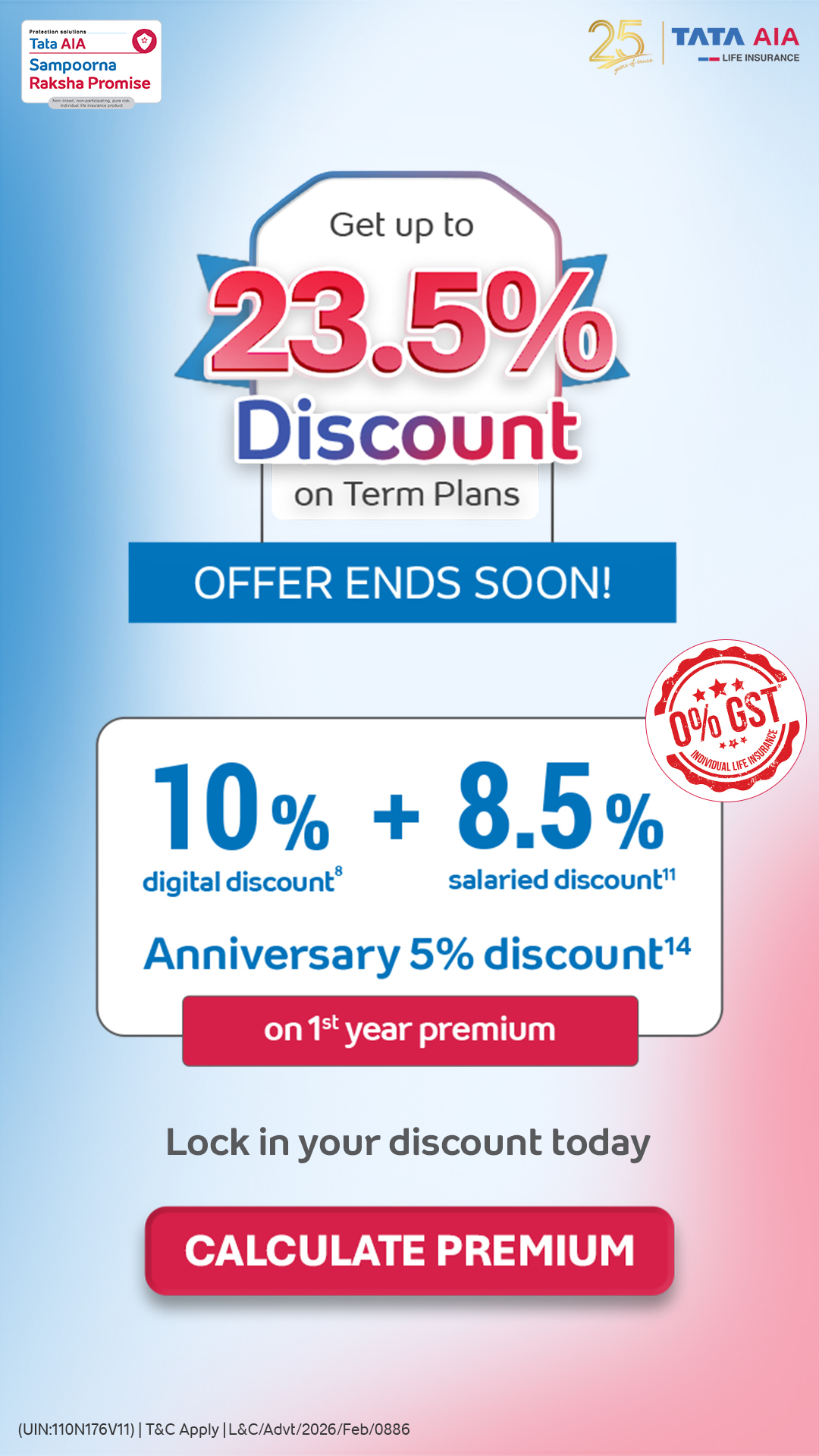 Tata AIA Life Facebook ad