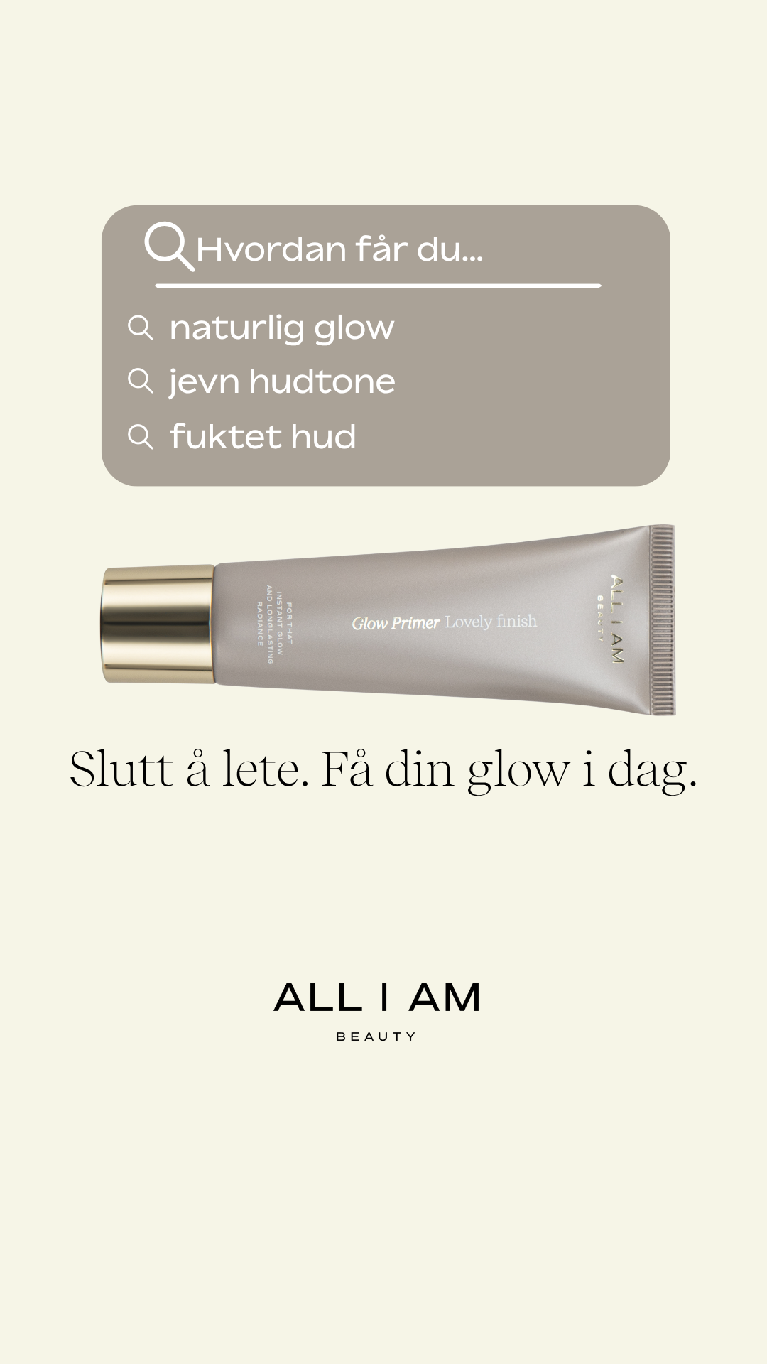 ALL I AM Beauty Facebook ad