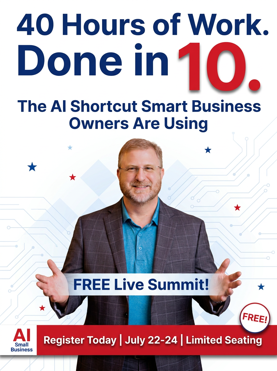AI for small business owners - AI education Facebook ad
