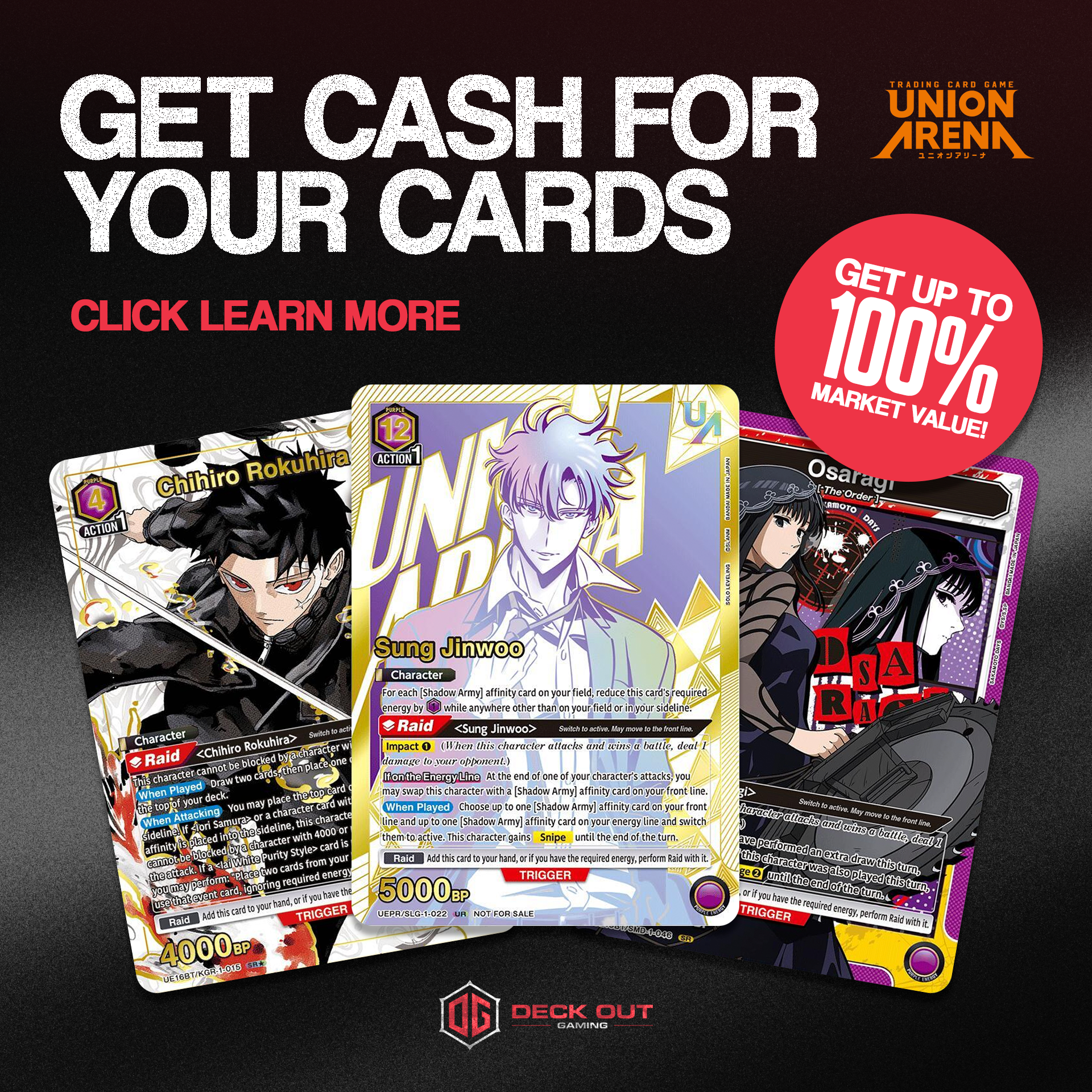 Deck Out Gaming Facebook ad
