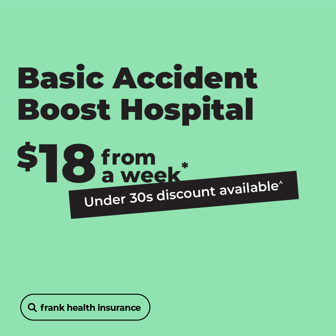 Frank Health Insurance Facebook ad