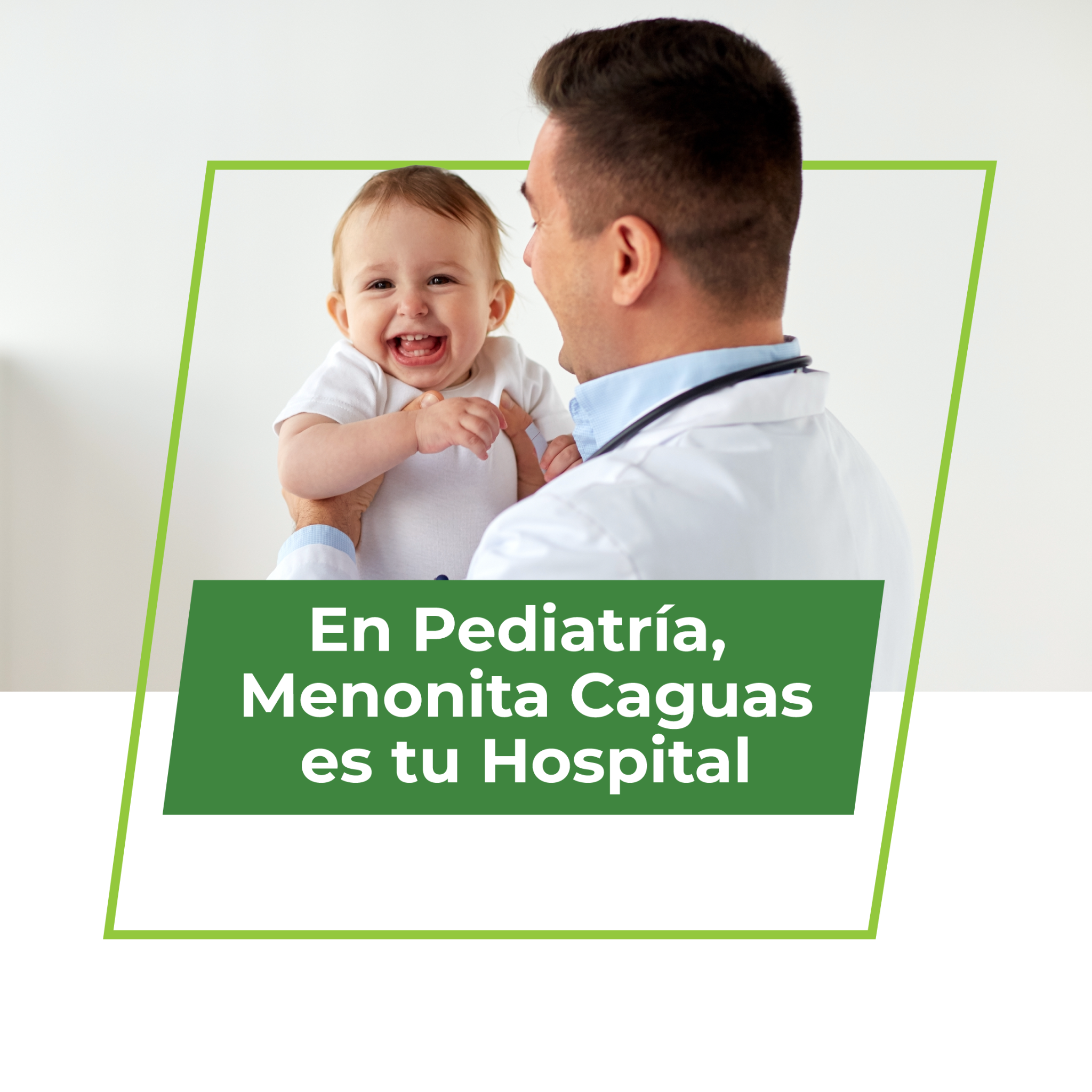 Sistema de Salud Menonita Facebook ad: En el Hospital Menonita Caguas brindamos cuidado pediátrico…