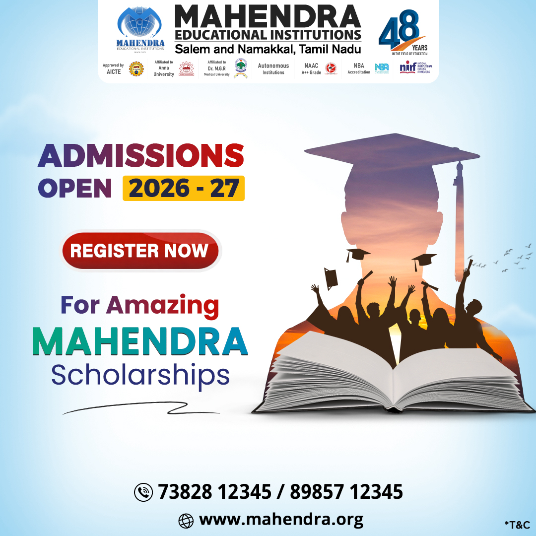 Mahendra Engineering College Facebook ad