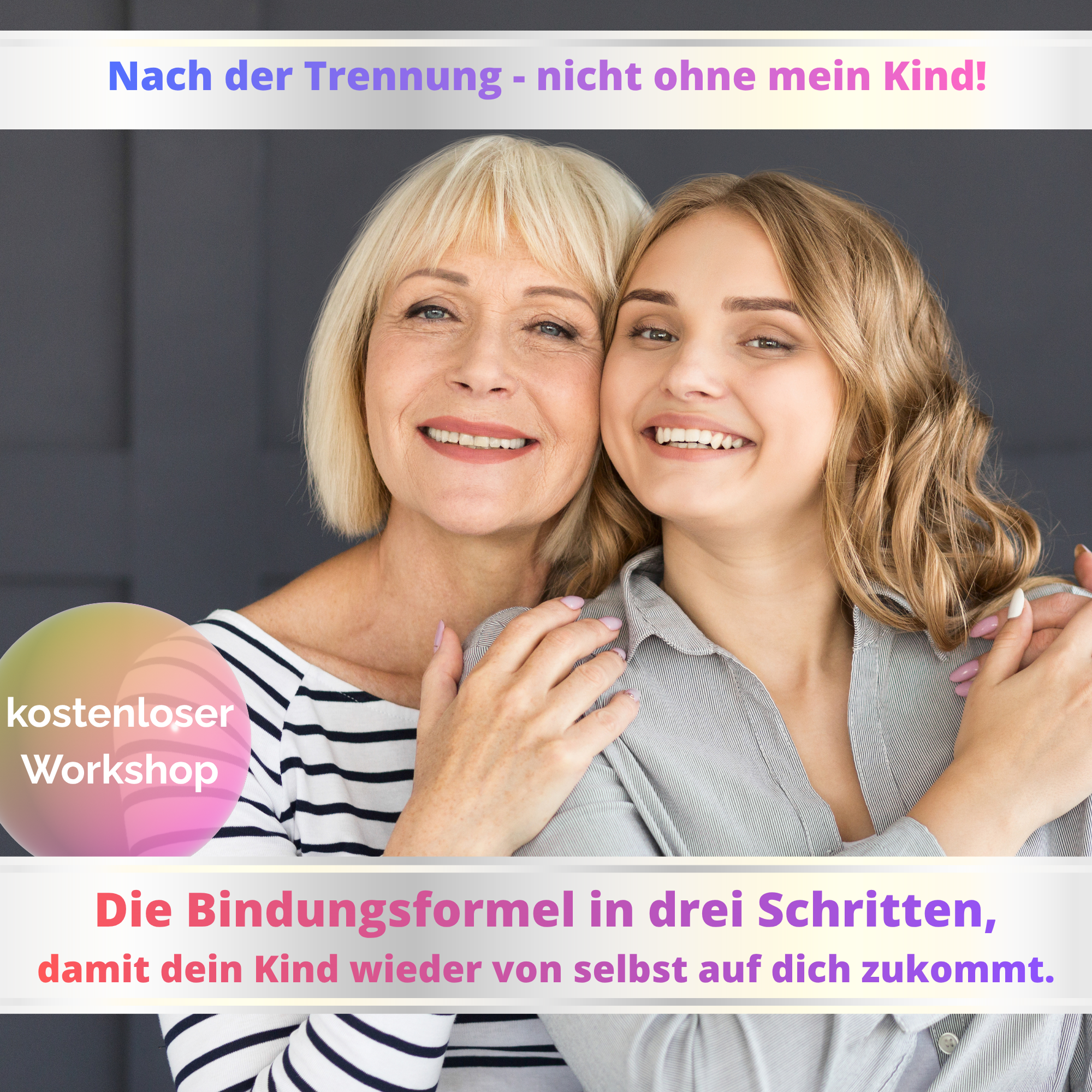 Gabriela Müller Facebook ad: Ich hatte mein Kind schon fast verloren.