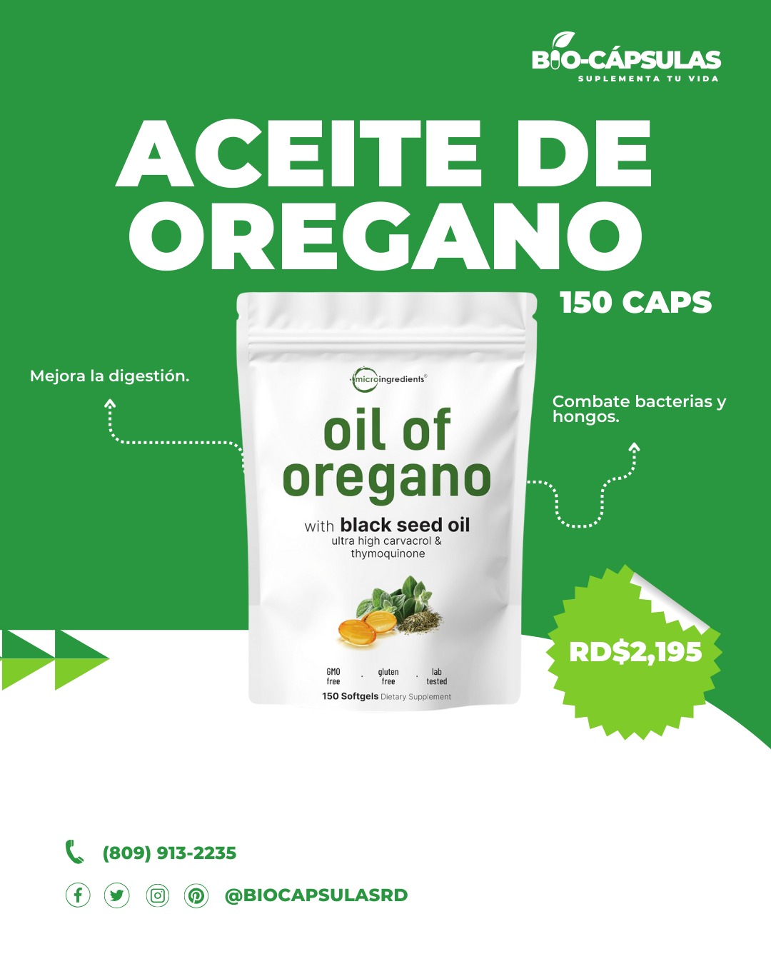 Bio-Cápsulas  Facebook ad
