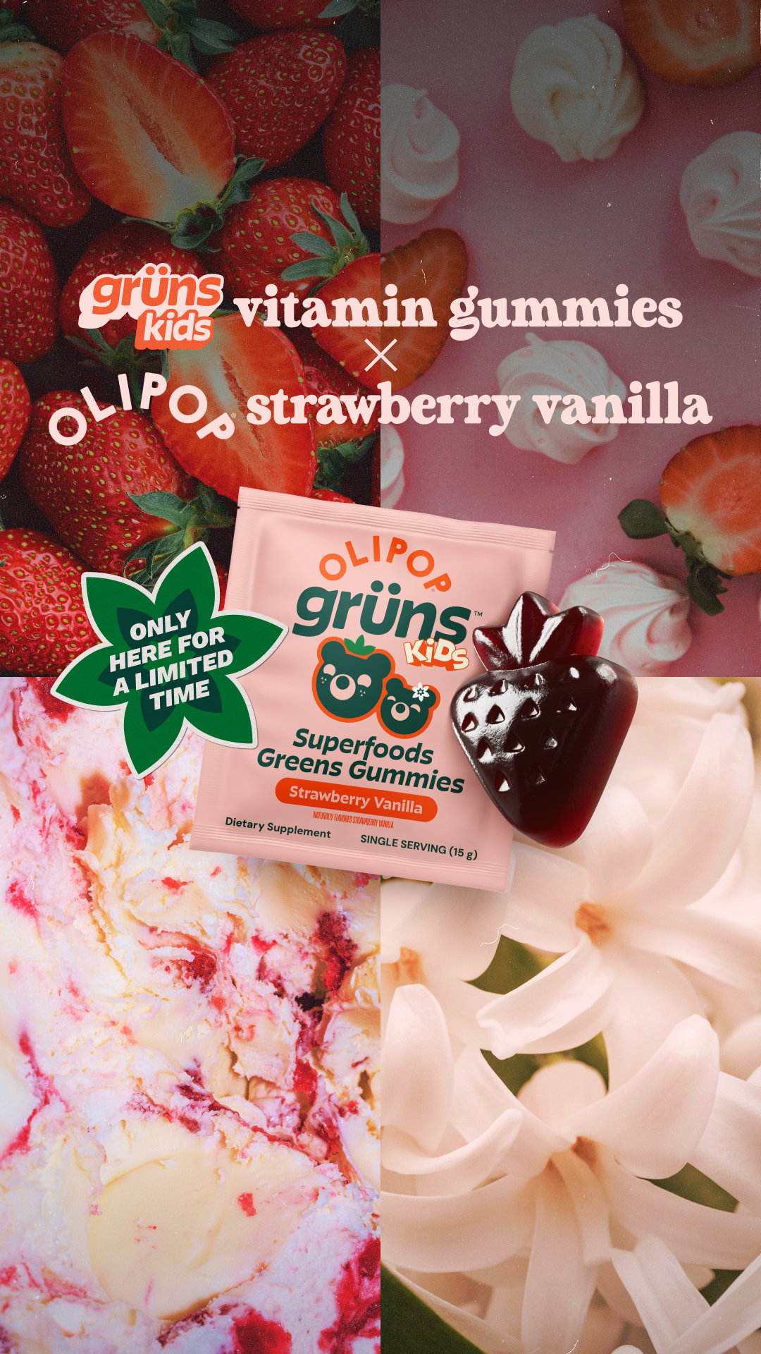 Grüns Kids Facebook ad