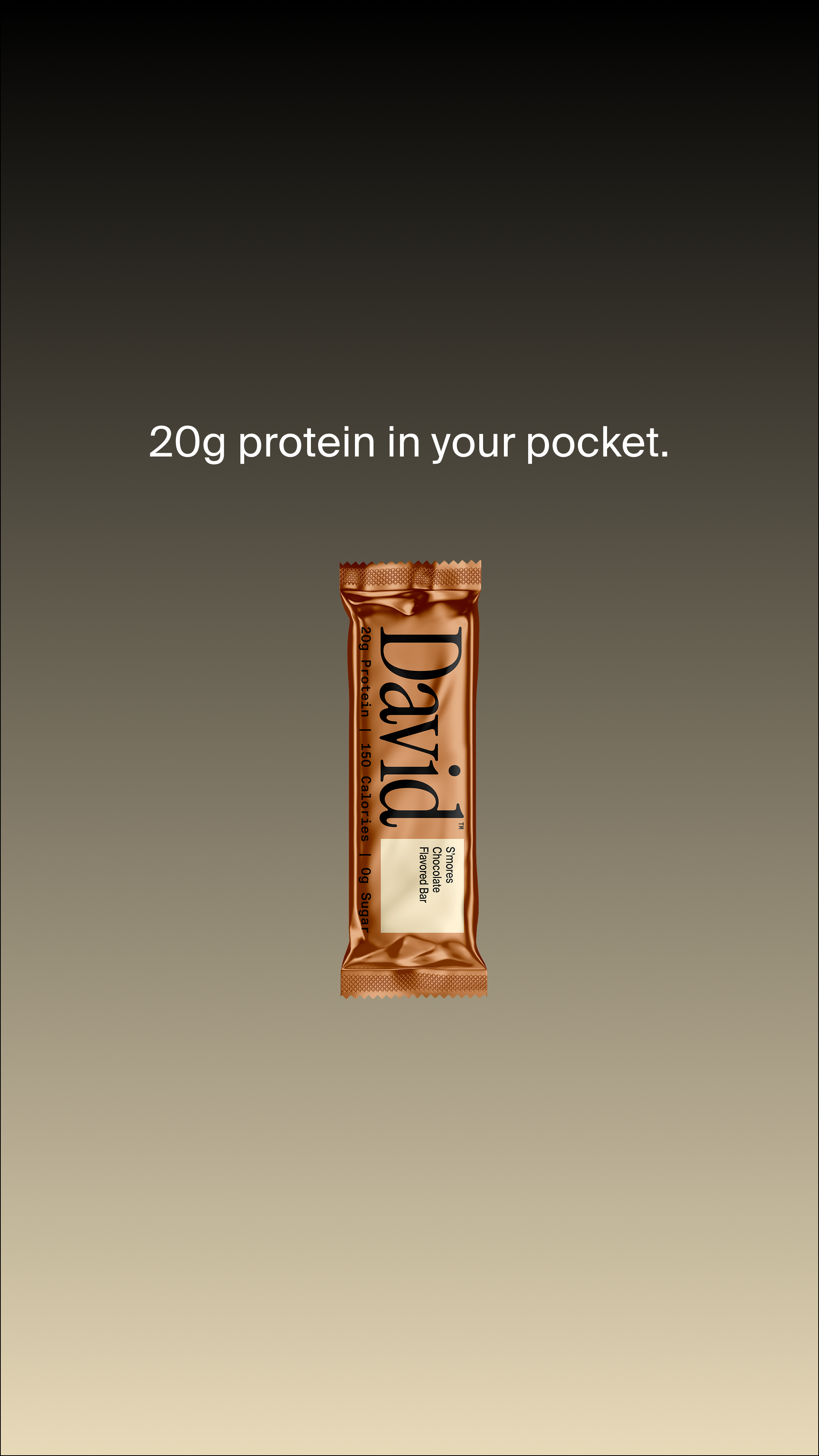 David Protein Facebook ad