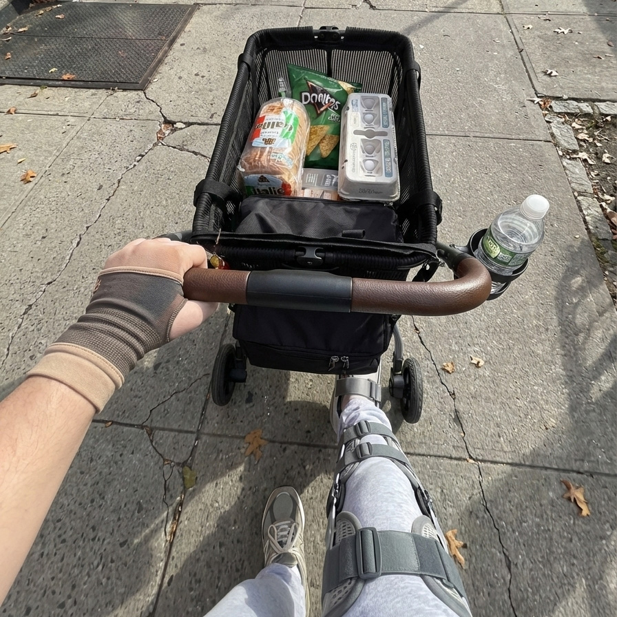 Strolee Carts Facebook ad