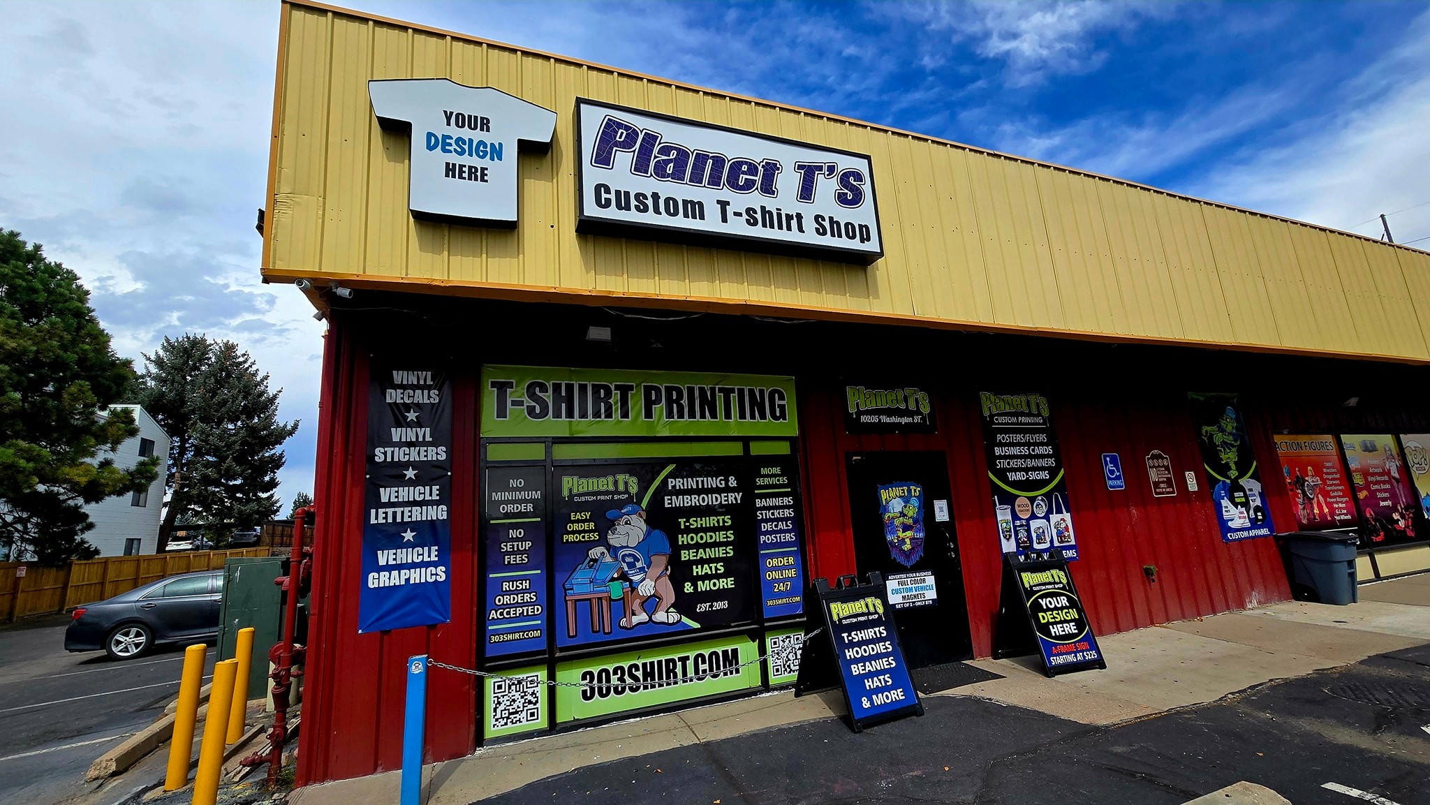 Planet T's Facebook ad