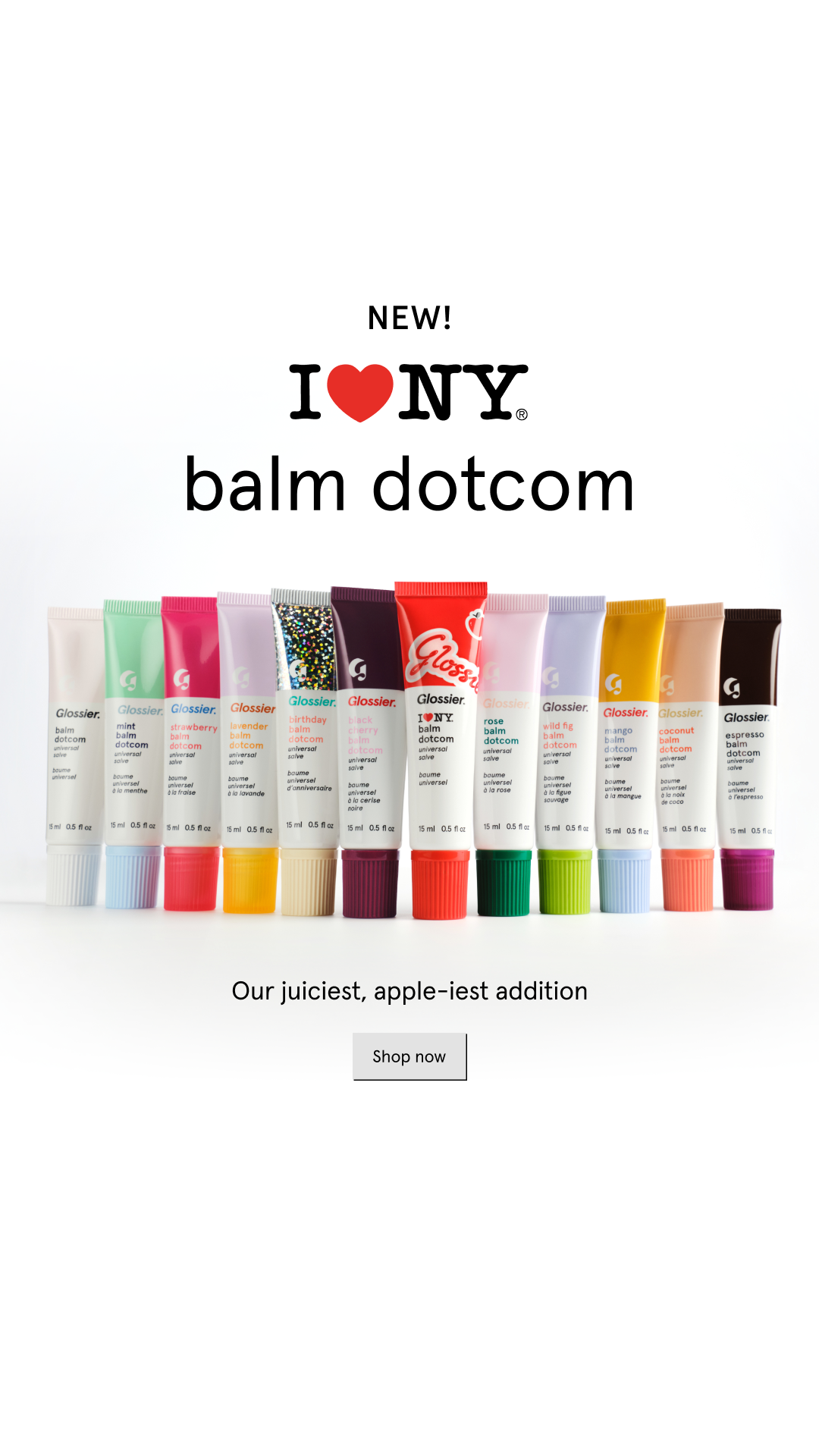 Glossier Facebook ad