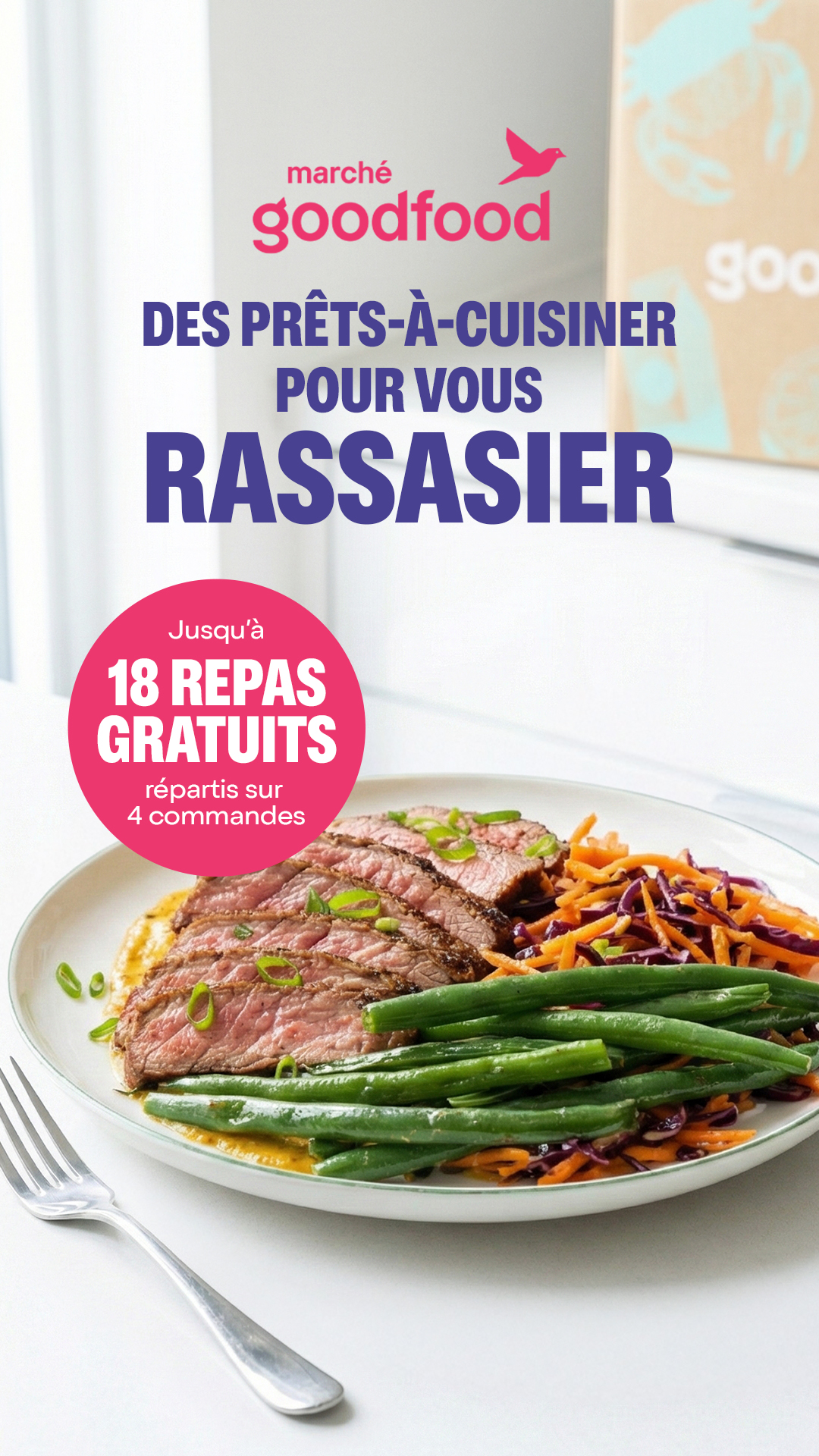 Goodfood Facebook ad