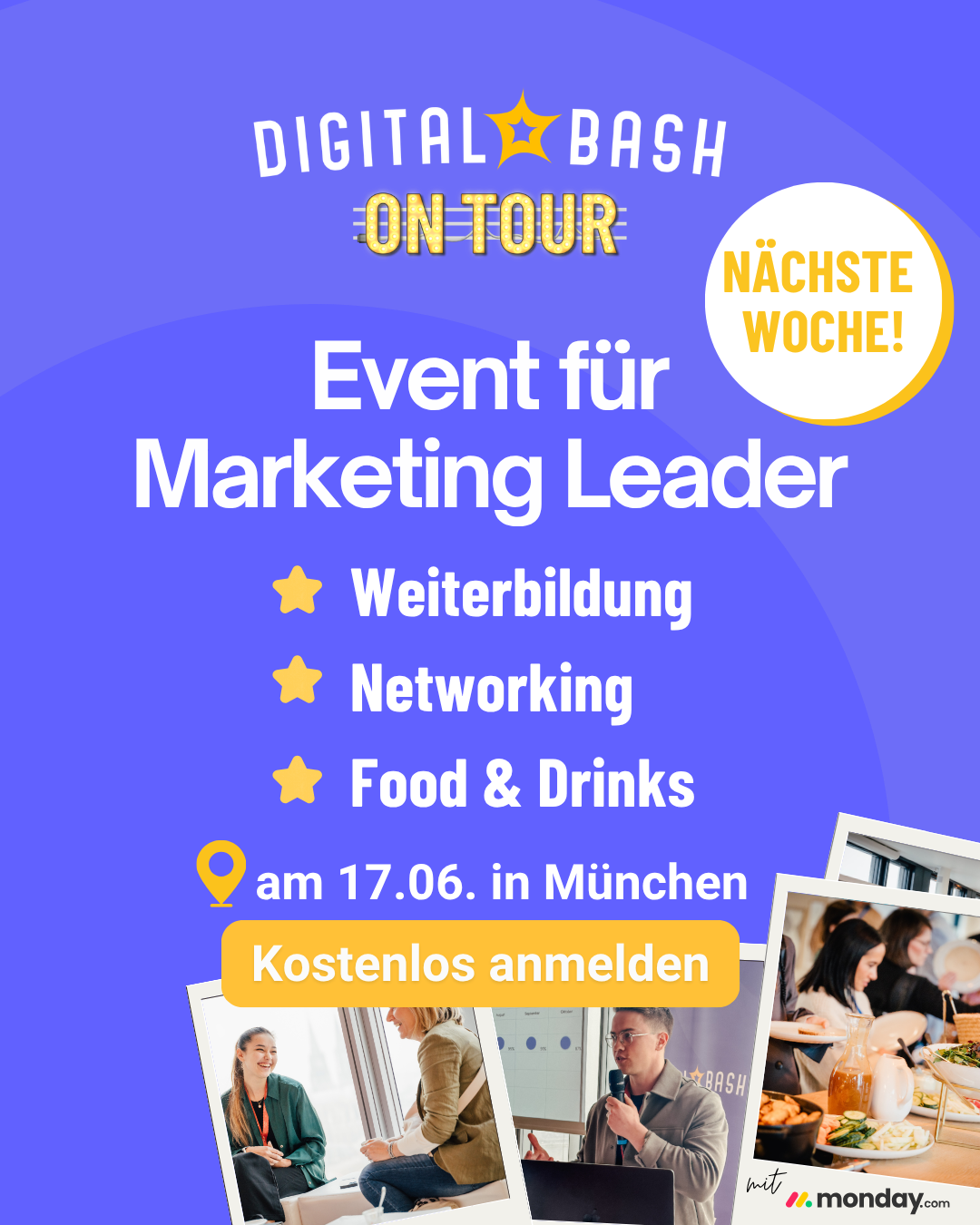 Digital Bash Facebook ad: Dann ist dieses Live Event genau für dich…