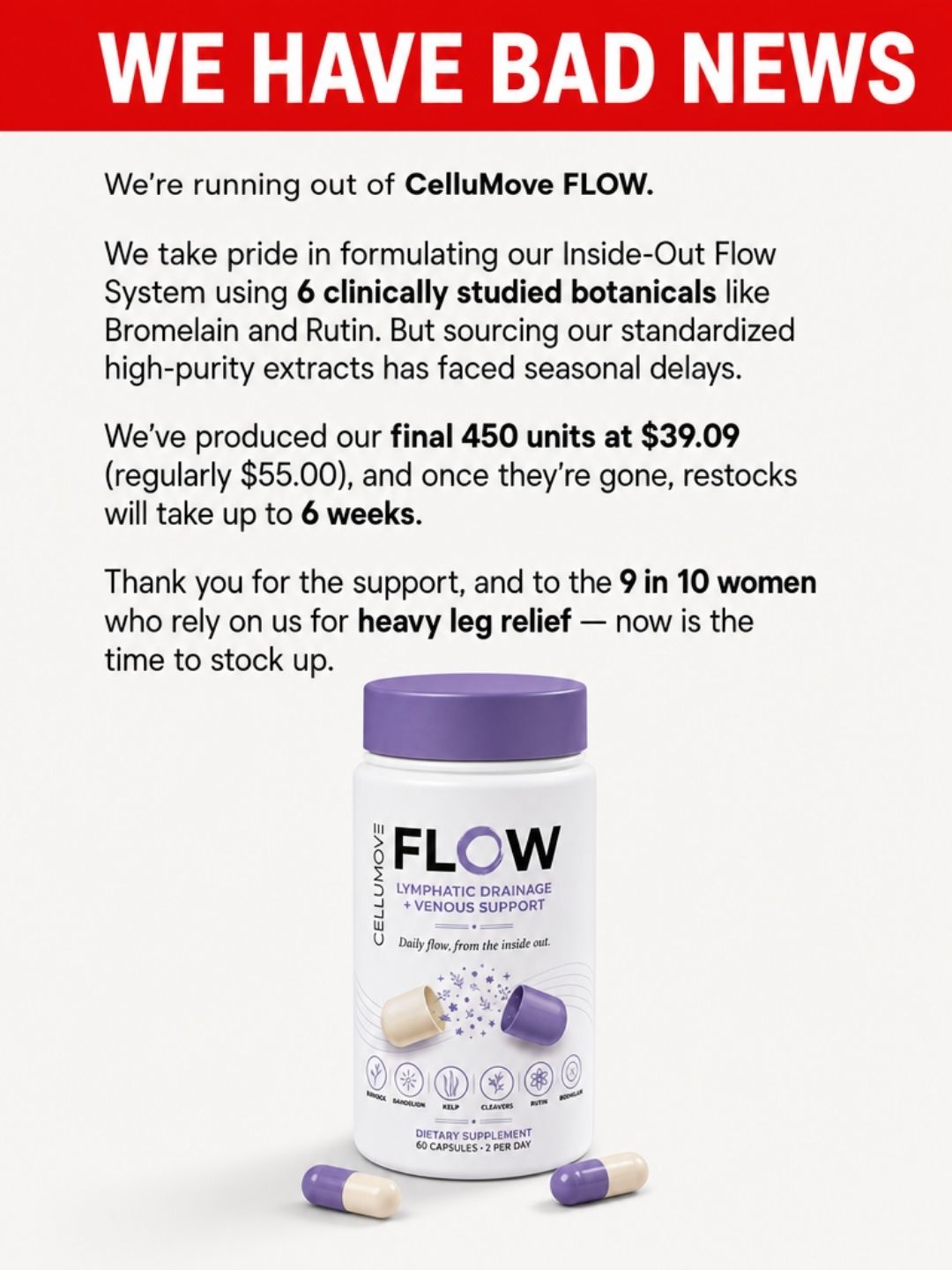 Cellumove- Facebook ad