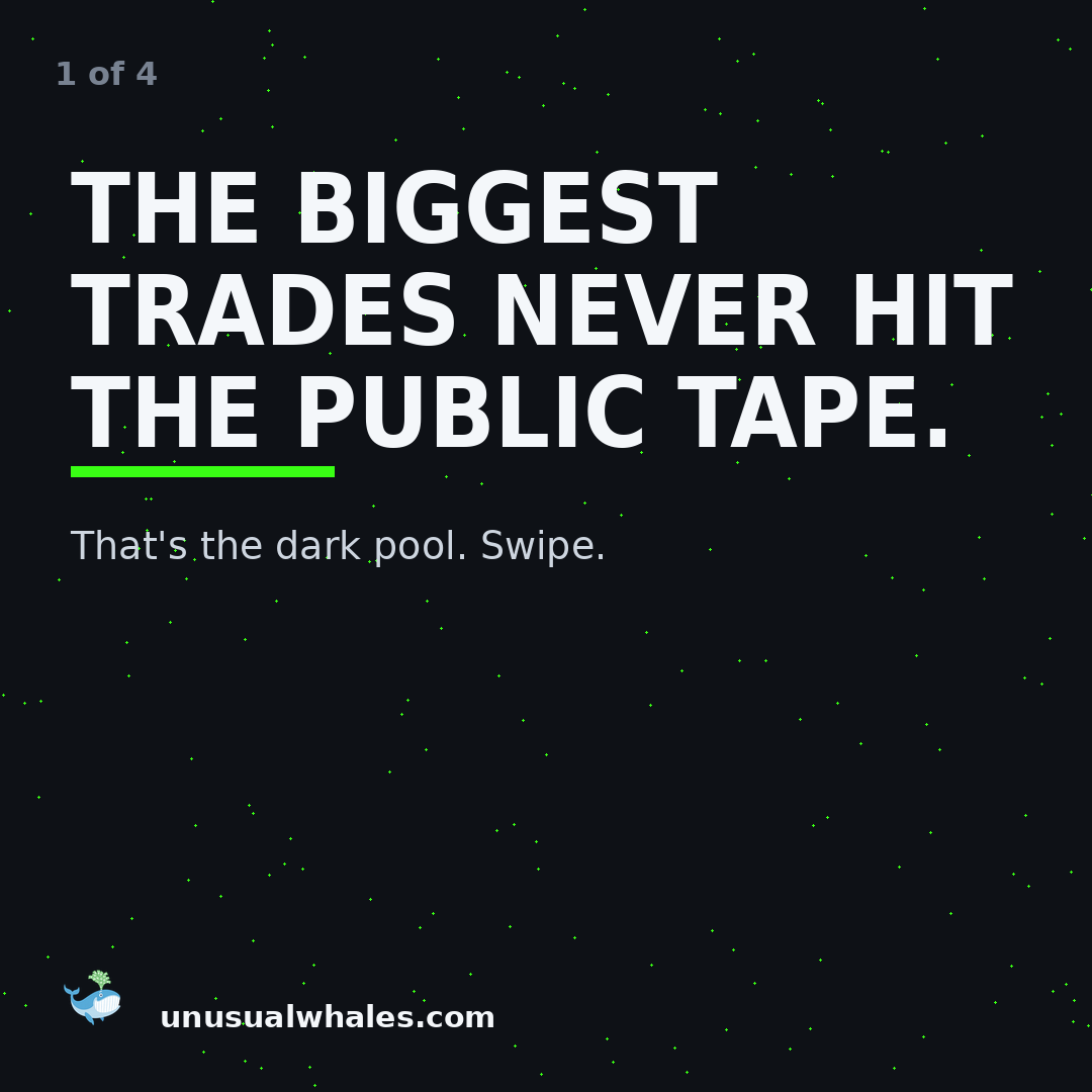 Unusual Whales Facebook ad