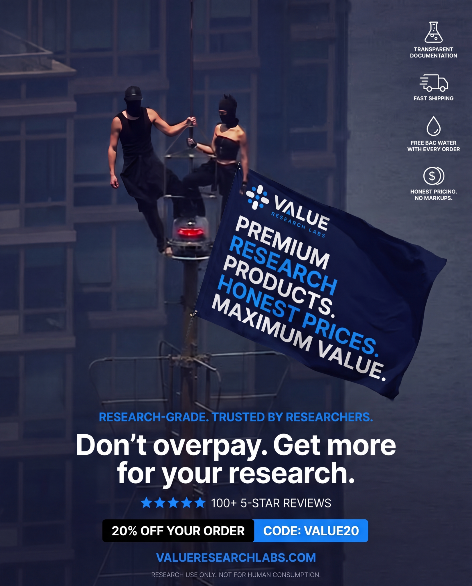 Value Research Lab Facebook ad from Jul 23, 2026