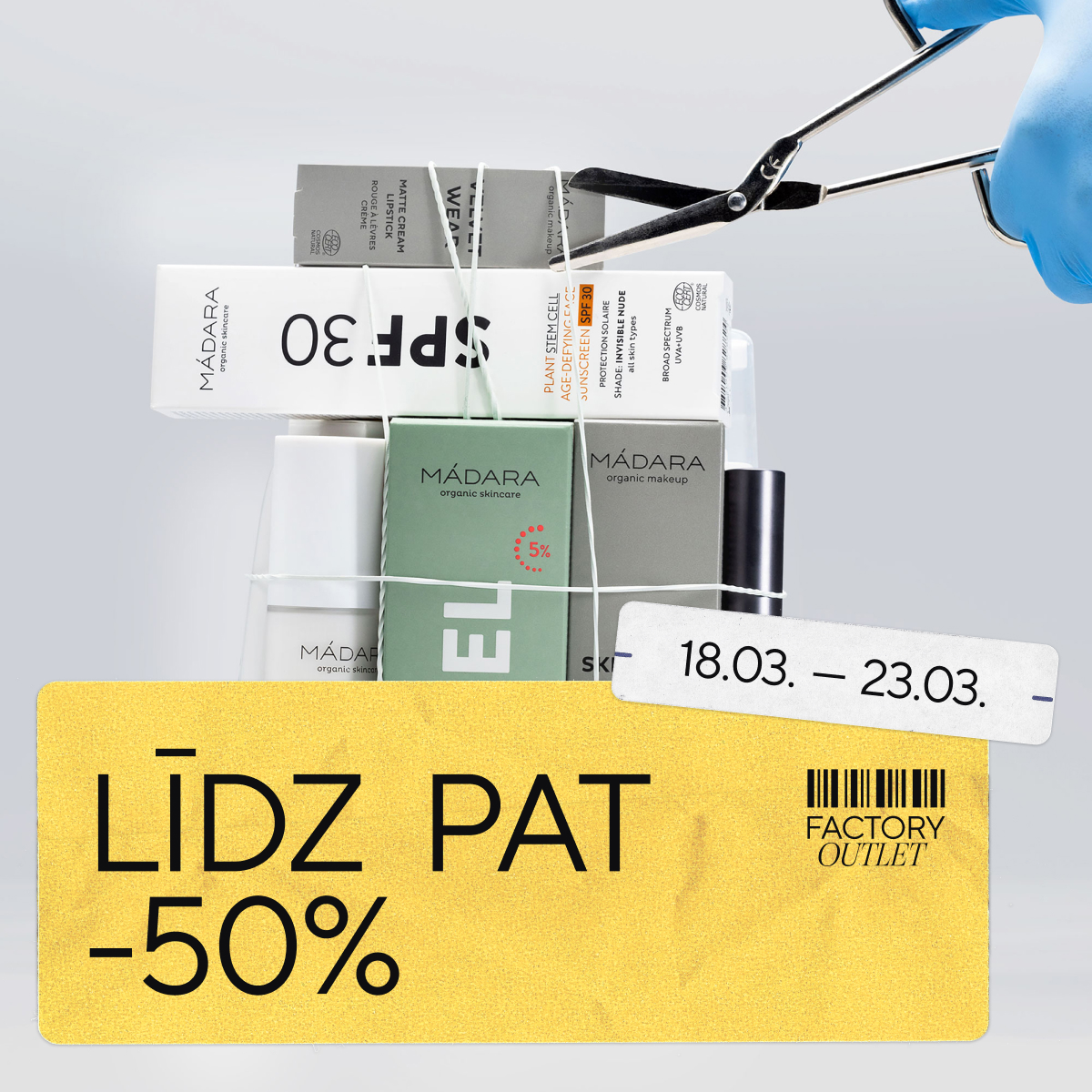 Mádara Organic Skincare Facebook ad