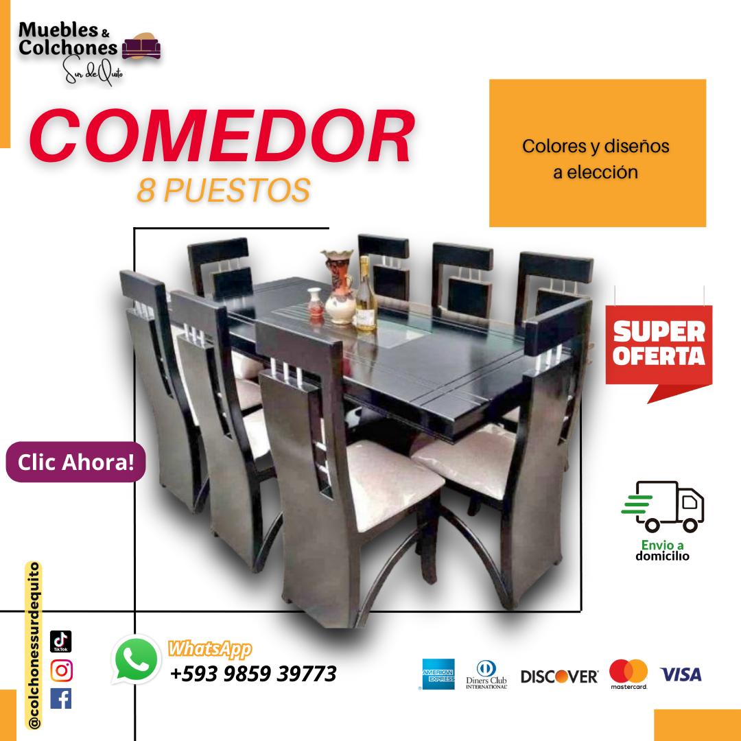 Home Express - Colchones y Muebles Facebook ad: 𝗚𝗥𝗔𝗡 𝗢𝗙𝗘𝗥𝗧𝗔 𝗝𝗨𝗘𝗚𝗢 𝗗𝗘 𝗖𝗢𝗠𝗘𝗗𝗢𝗥…