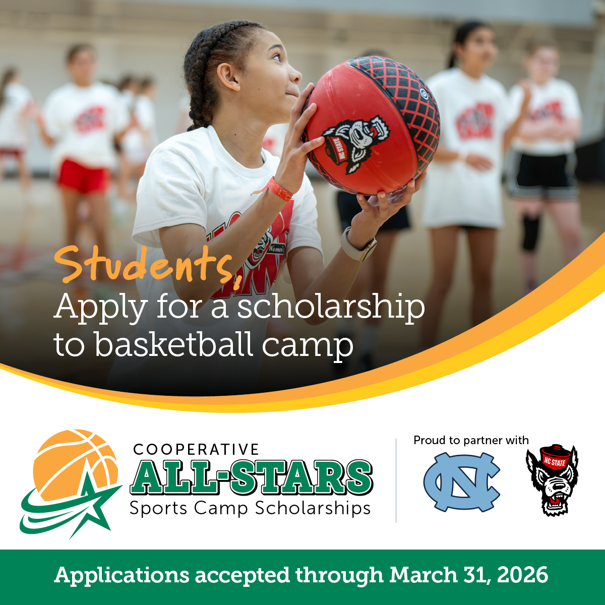 Jones-Onslow EMC Facebook ad: Sports Camps | North Carolina's Electric Cooperatives