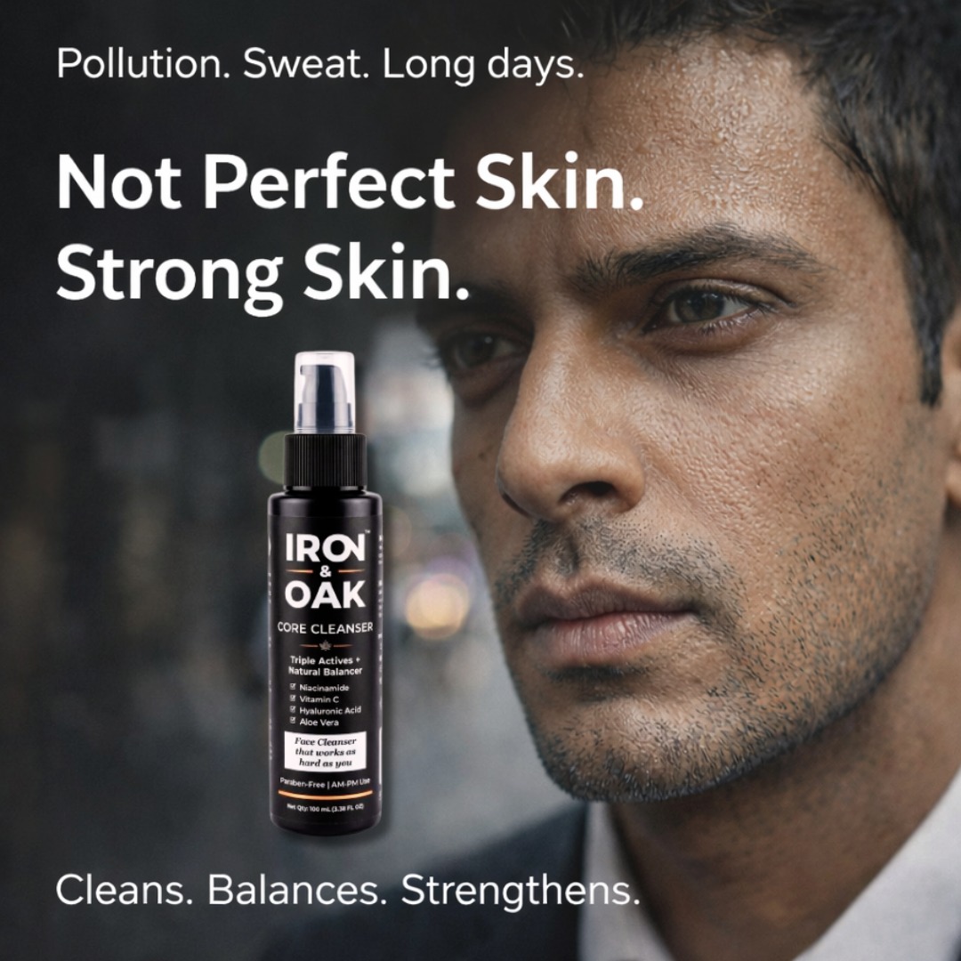 Iron & Oak Facebook ad: Iron & Oak | Iron and Oak Premium Men’s Grooming & Skincare