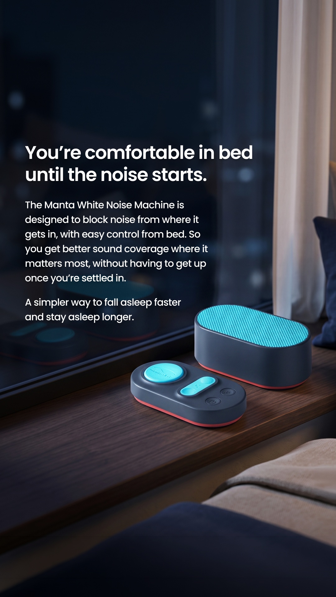 Manta Sleep Facebook ad