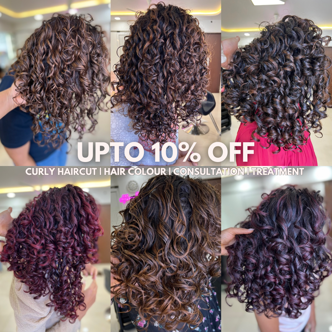 Alchemic Beauty Studio Facebook ad: Transform Your Curls with Us!