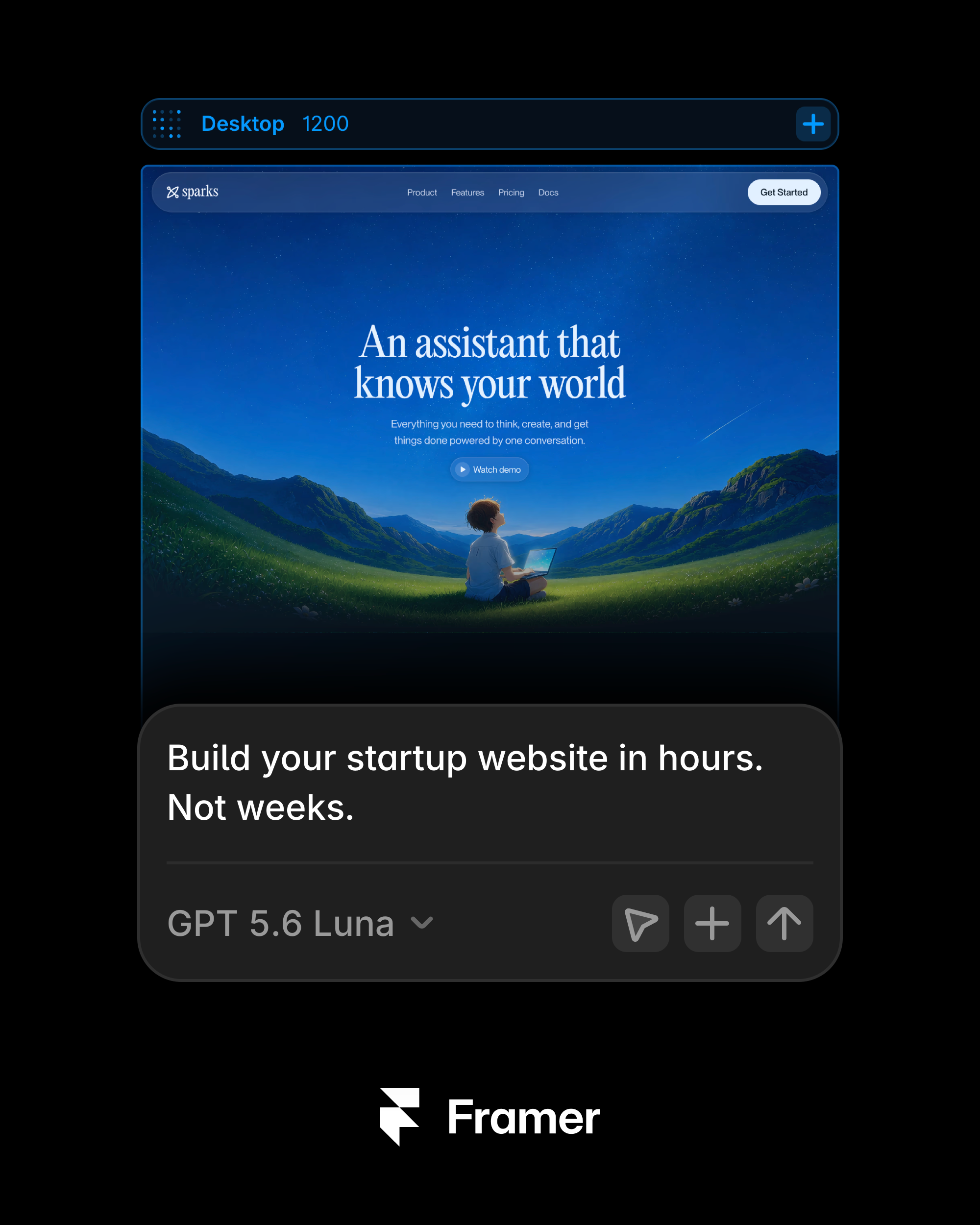 Framer Facebook ad