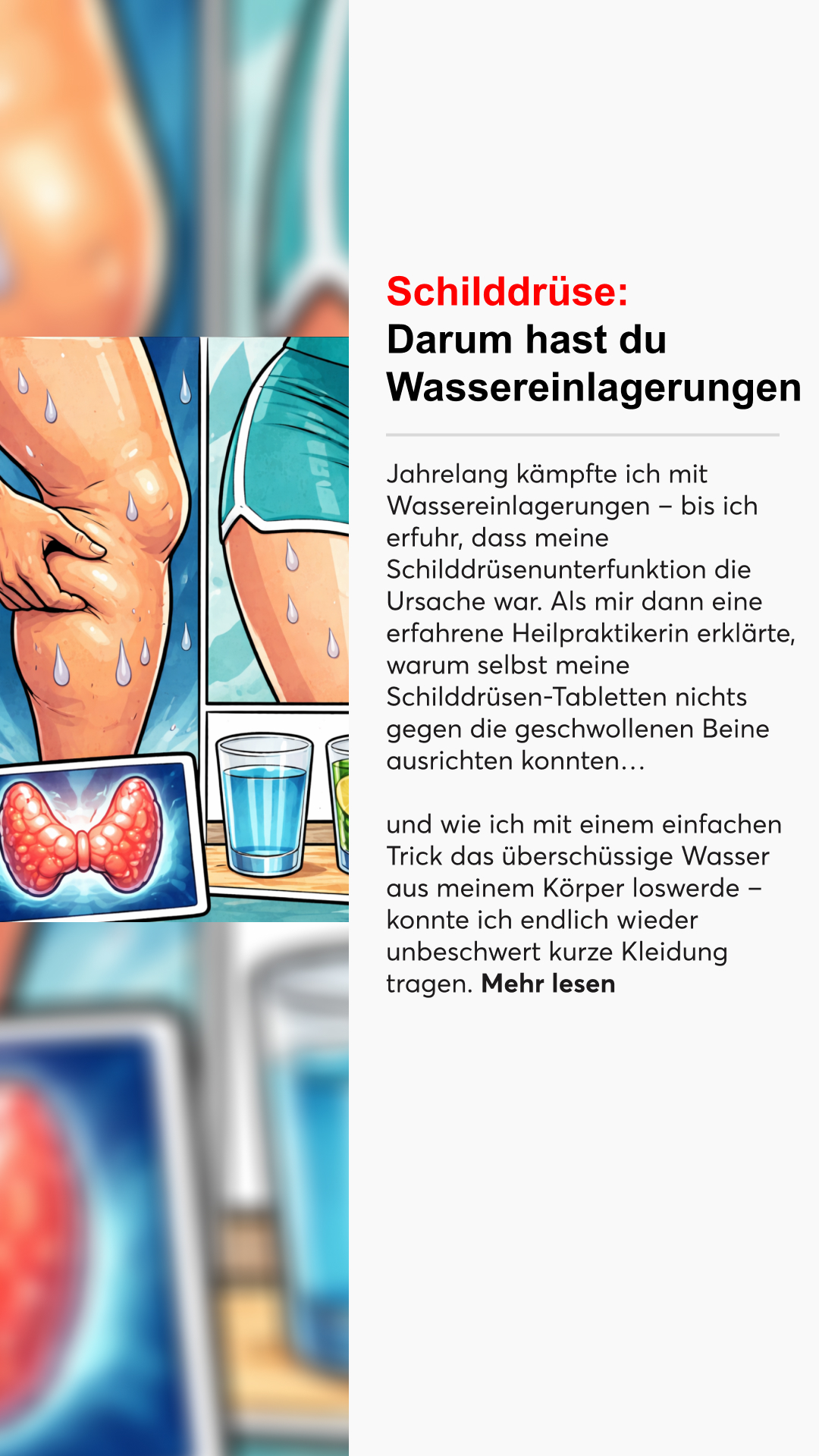Mission Schilddrüse Facebook ad