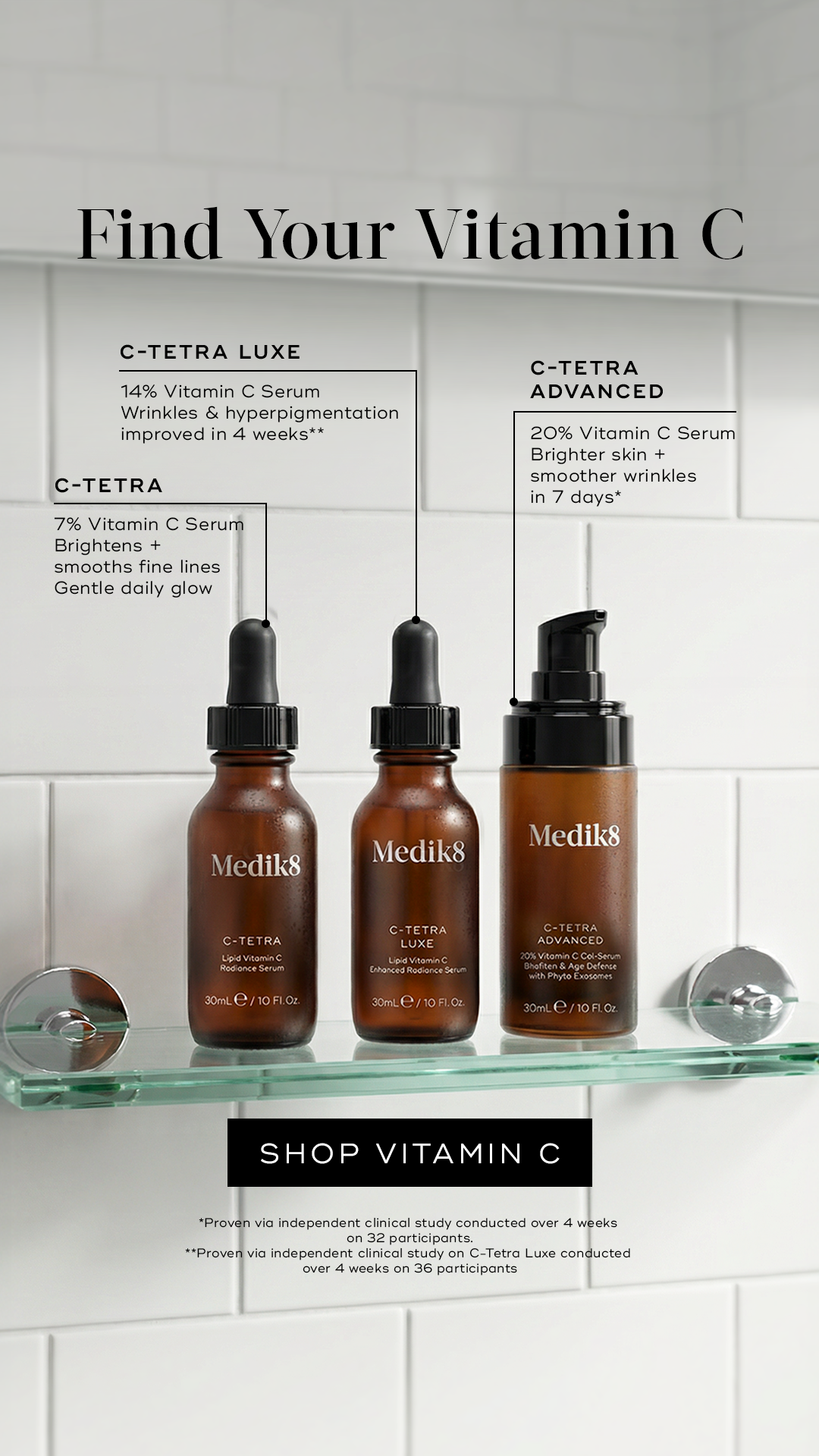 Medik8 Facebook ad