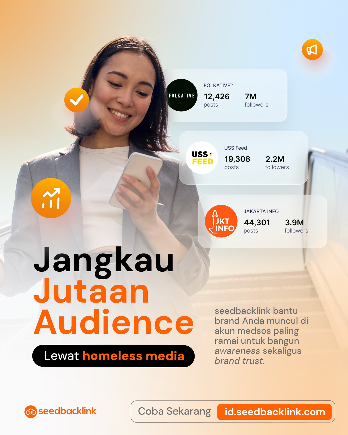 Seedbacklink Facebook ad