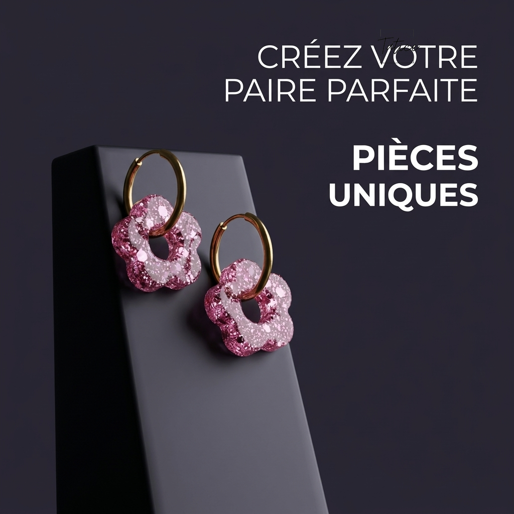 Atelier Tatice Facebook ad: Crée Ta Paire Parfaite & Unique
