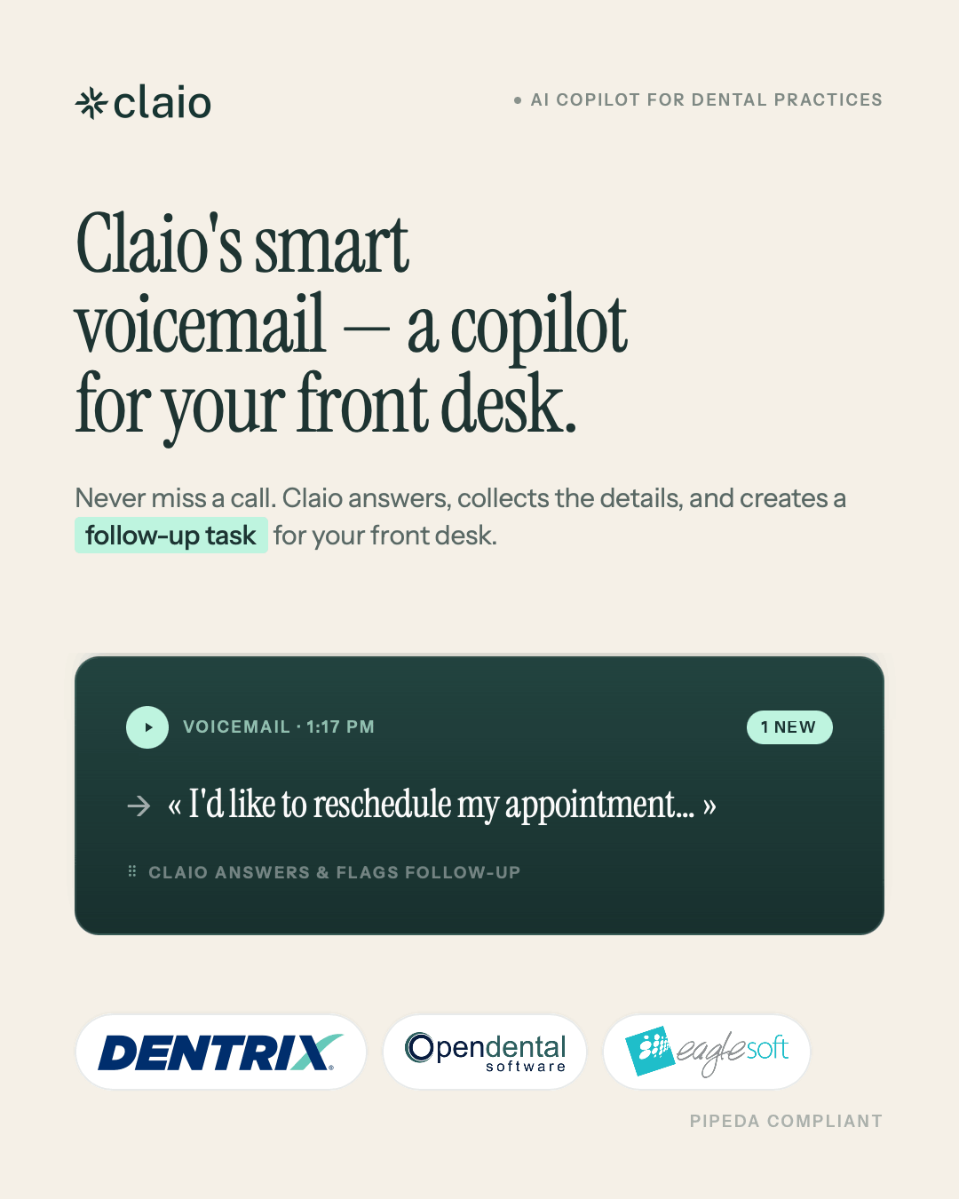 Claio Facebook ad