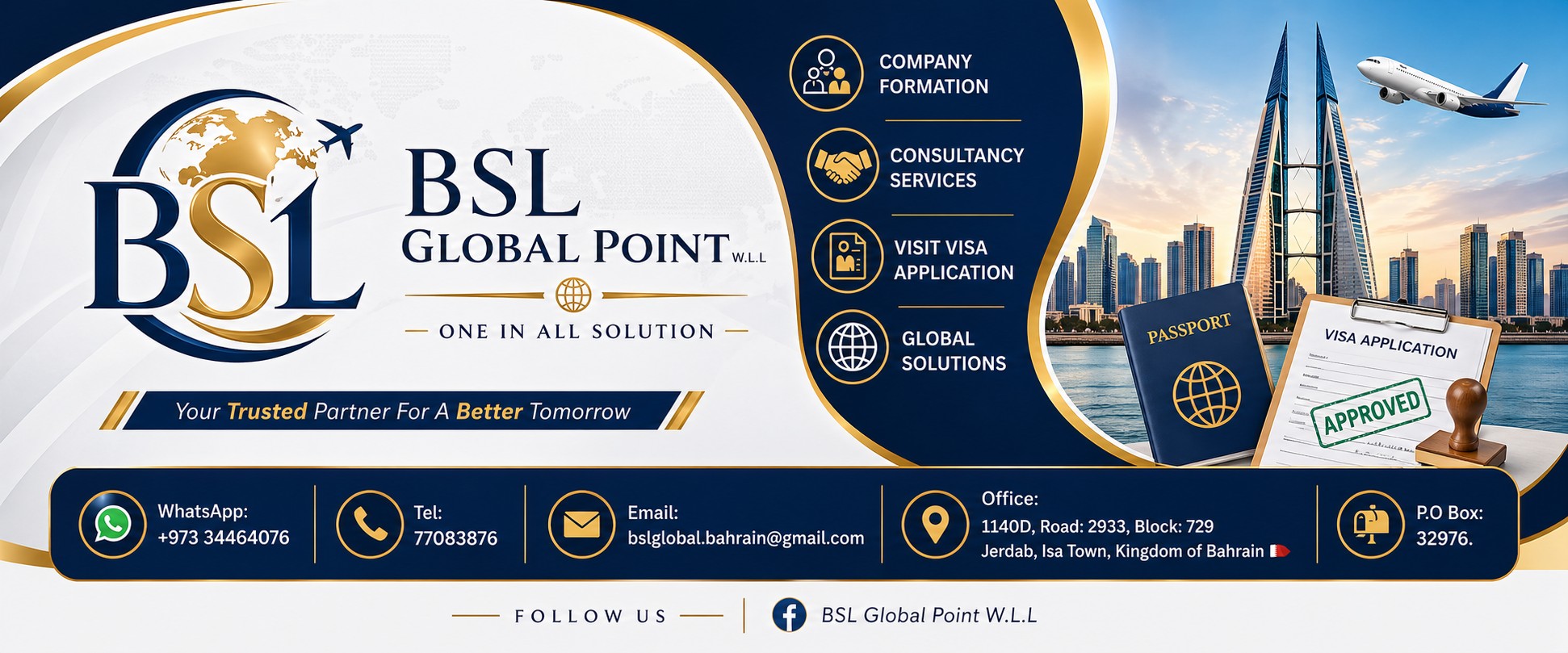 BSL Global Point W.L.L Facebook ad: One in all Solution