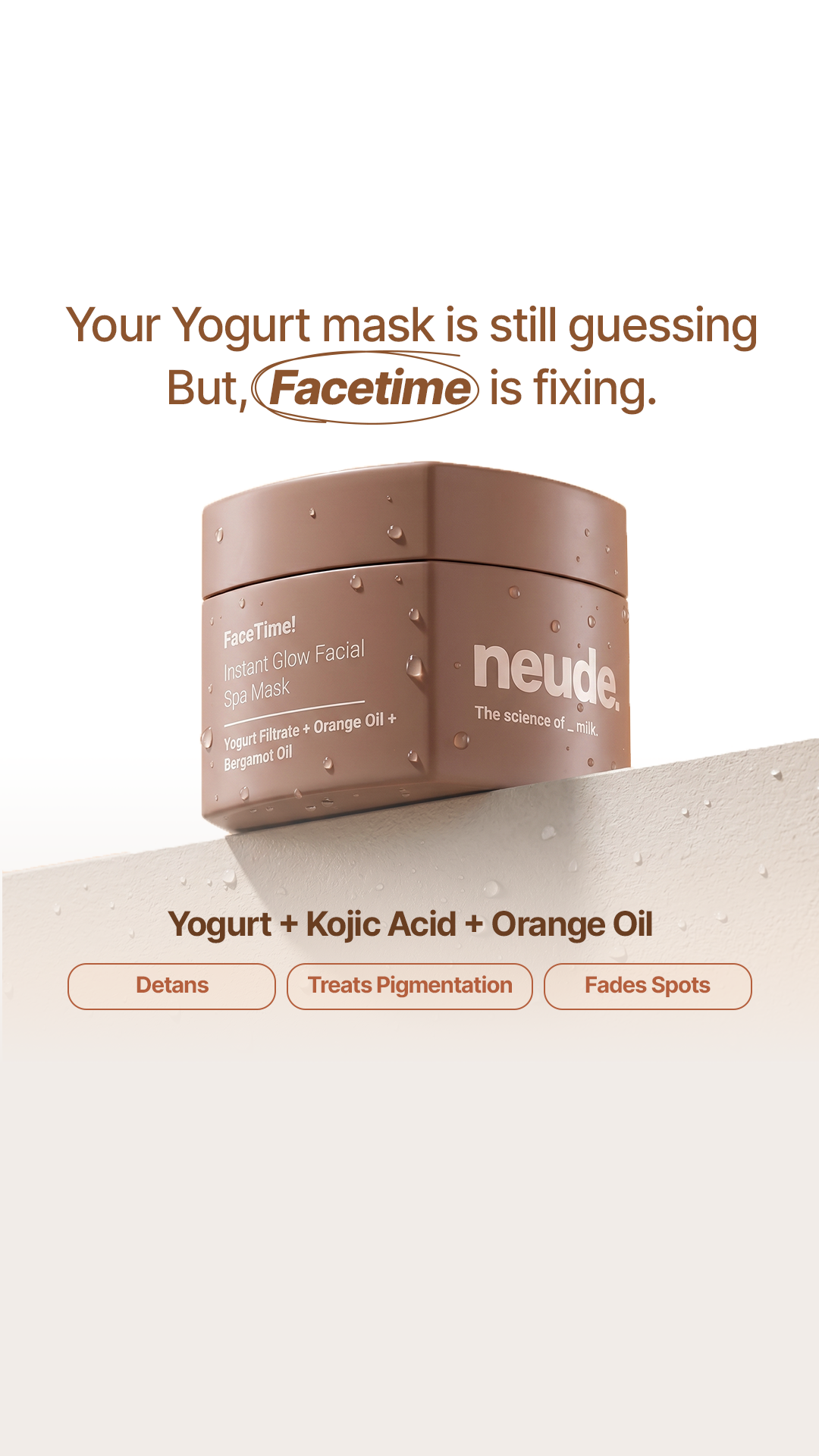 Neude Skin Facebook ad
