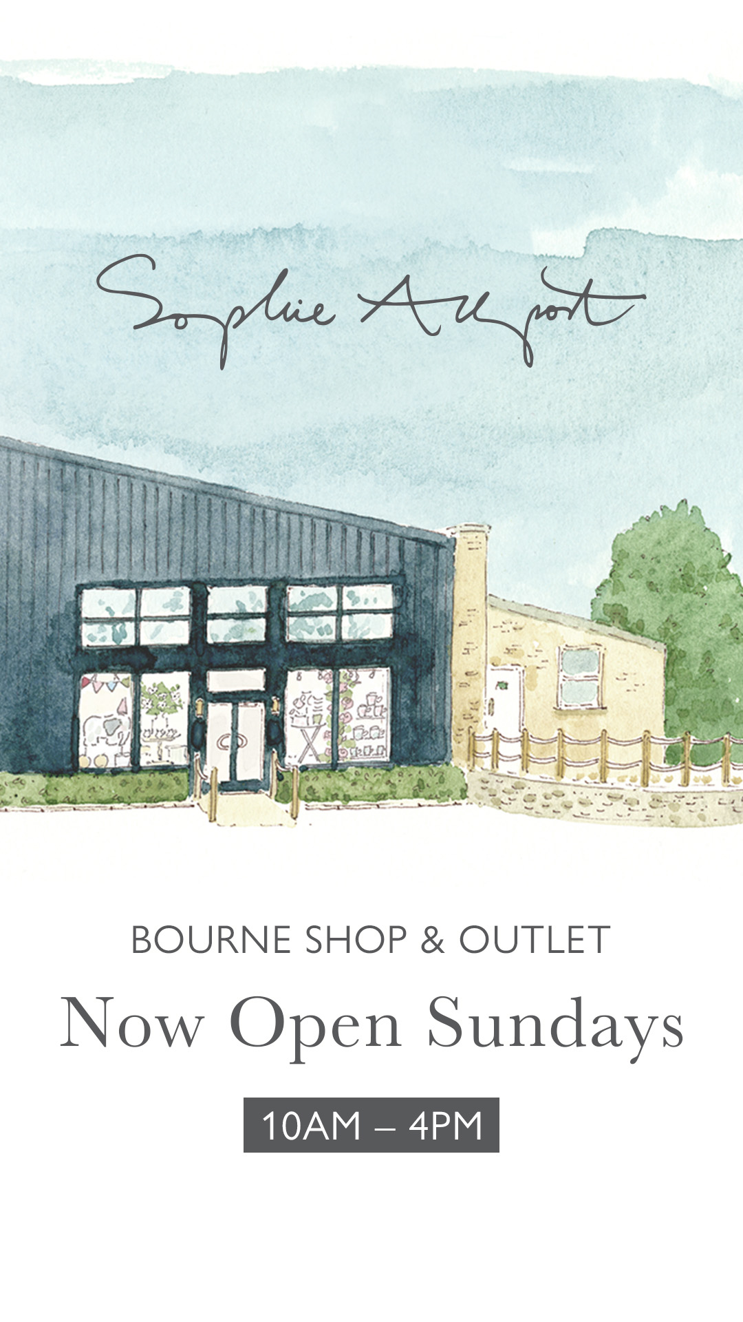 Sophie Allport Facebook ad
