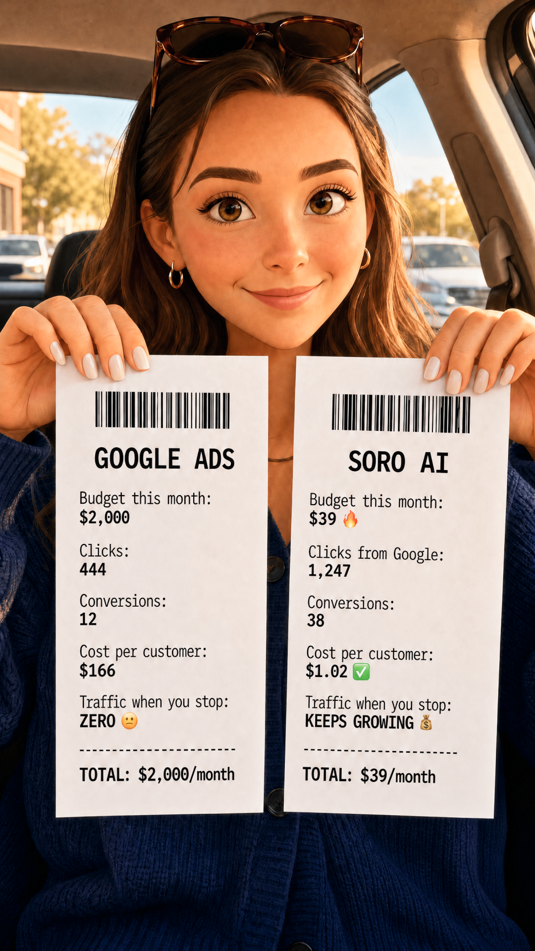 Soro SEO Facebook ad