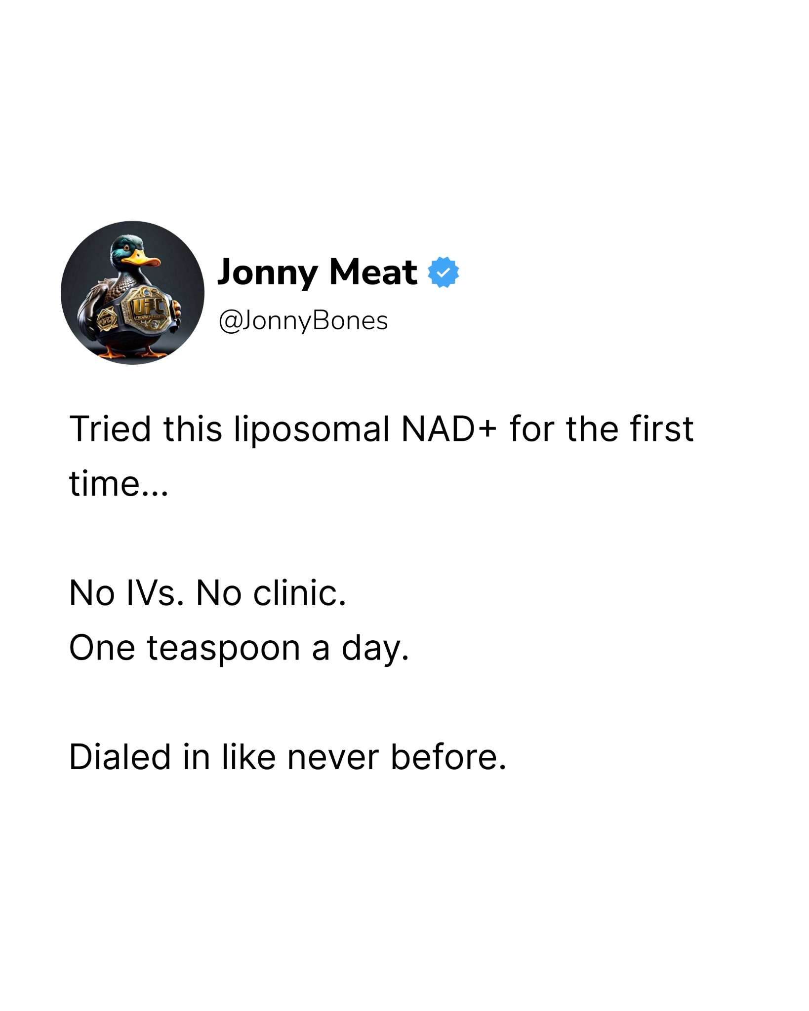 Jon "Bones" Jones Facebook ad