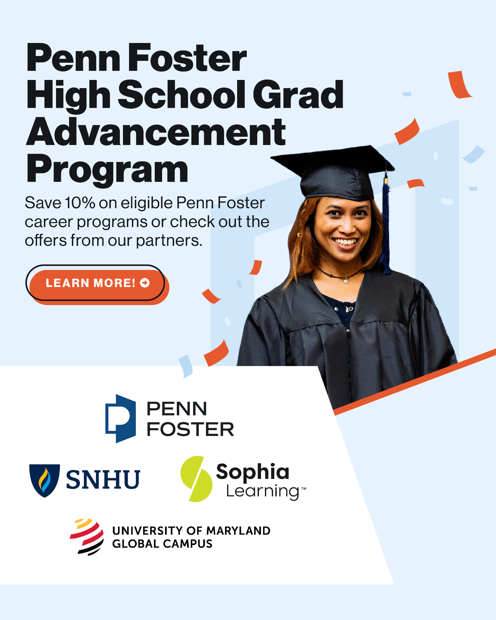 Penn Foster Facebook ad