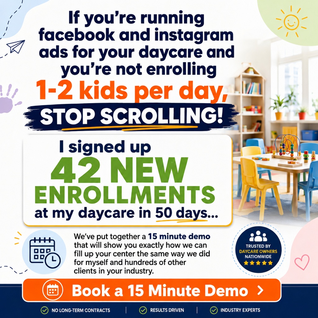 ScaleDaycares Facebook ad: PSA: All Childcare and Daycare Owners!