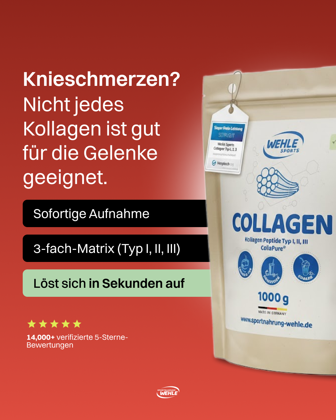 Sportnahrung Wehle Facebook ad