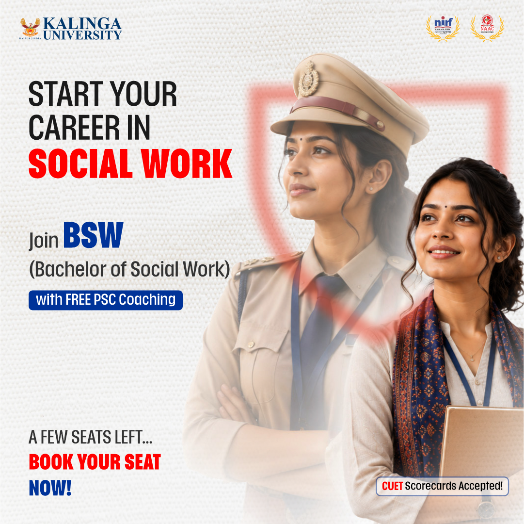 Kalinga University Naya Raipur Facebook ad: Early Preparation = Strong Results