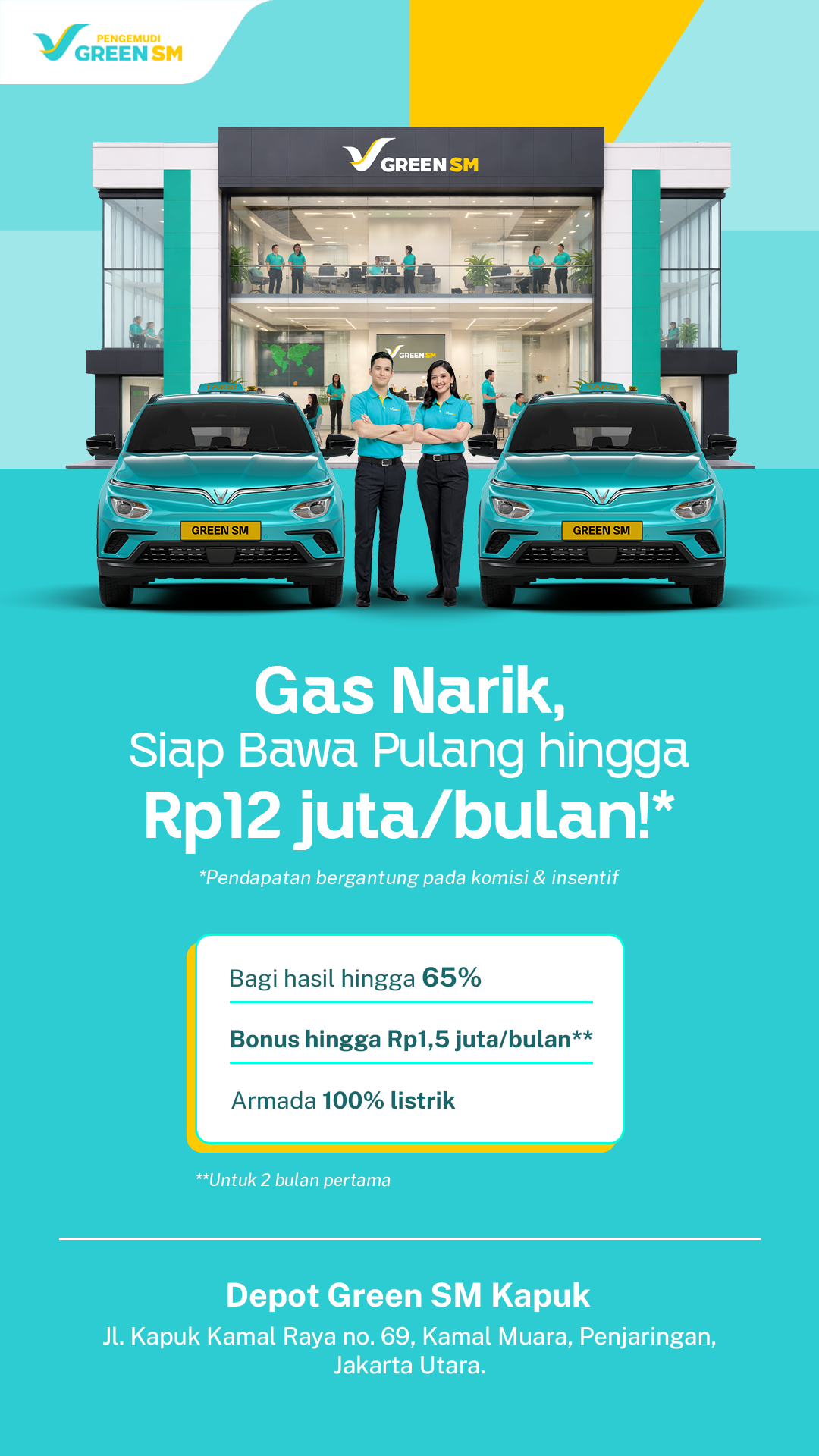 Pengemudi Green SM Facebook ad from May 27, 2026