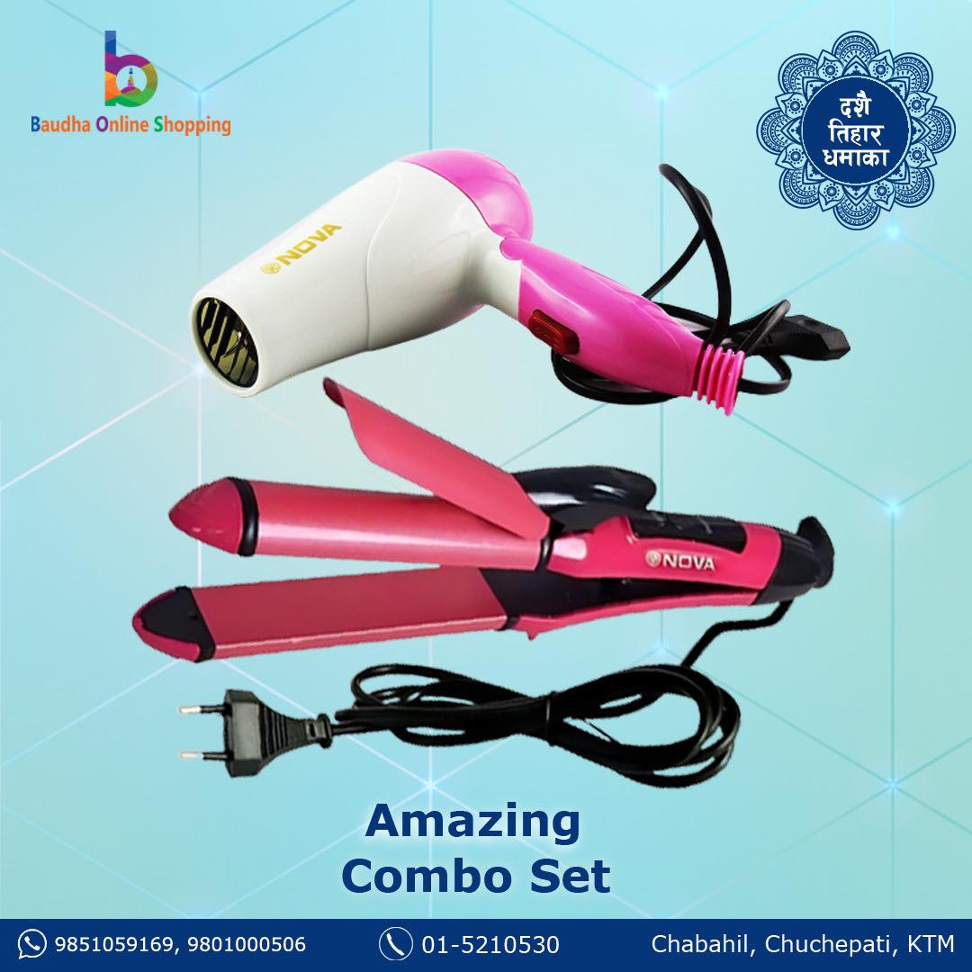 Big Teleshop Nepal Facebook ad: 𝐍𝐎𝐕𝐀 𝐇𝐀𝐈𝐑 𝐂𝐎𝐌𝐁𝐎 𝐒𝐄𝐓 𝐑𝐬.