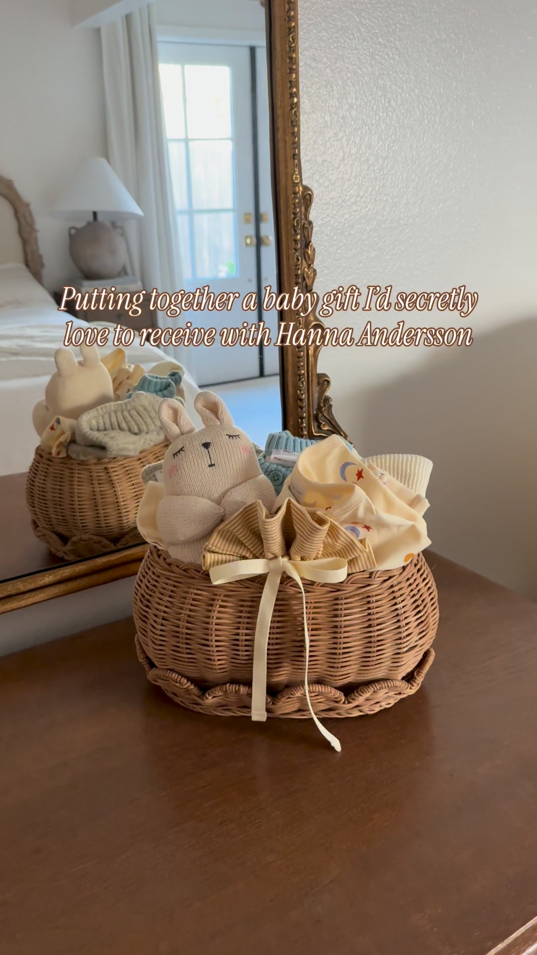 Hanna Andersson Facebook ad: Heirloom-quality baby shower gifts