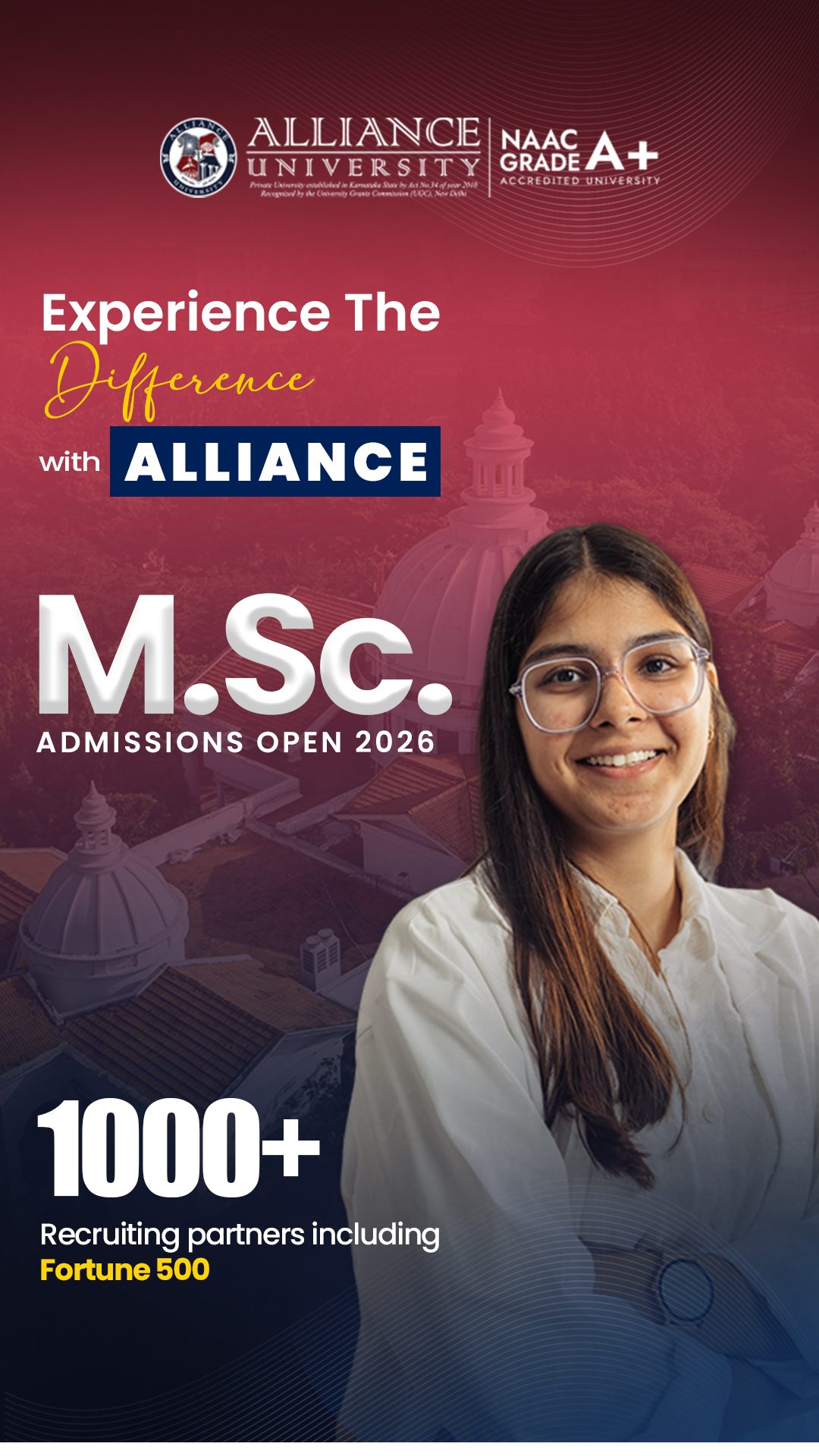 Alliance University Facebook ad
