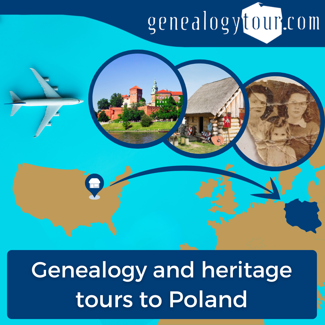 Genealogy Tour - Follow Your Polish Roots Facebook ad