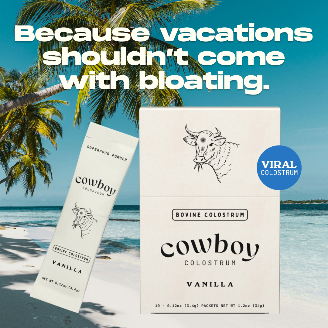 Cowboy Colostrum Facebook ad