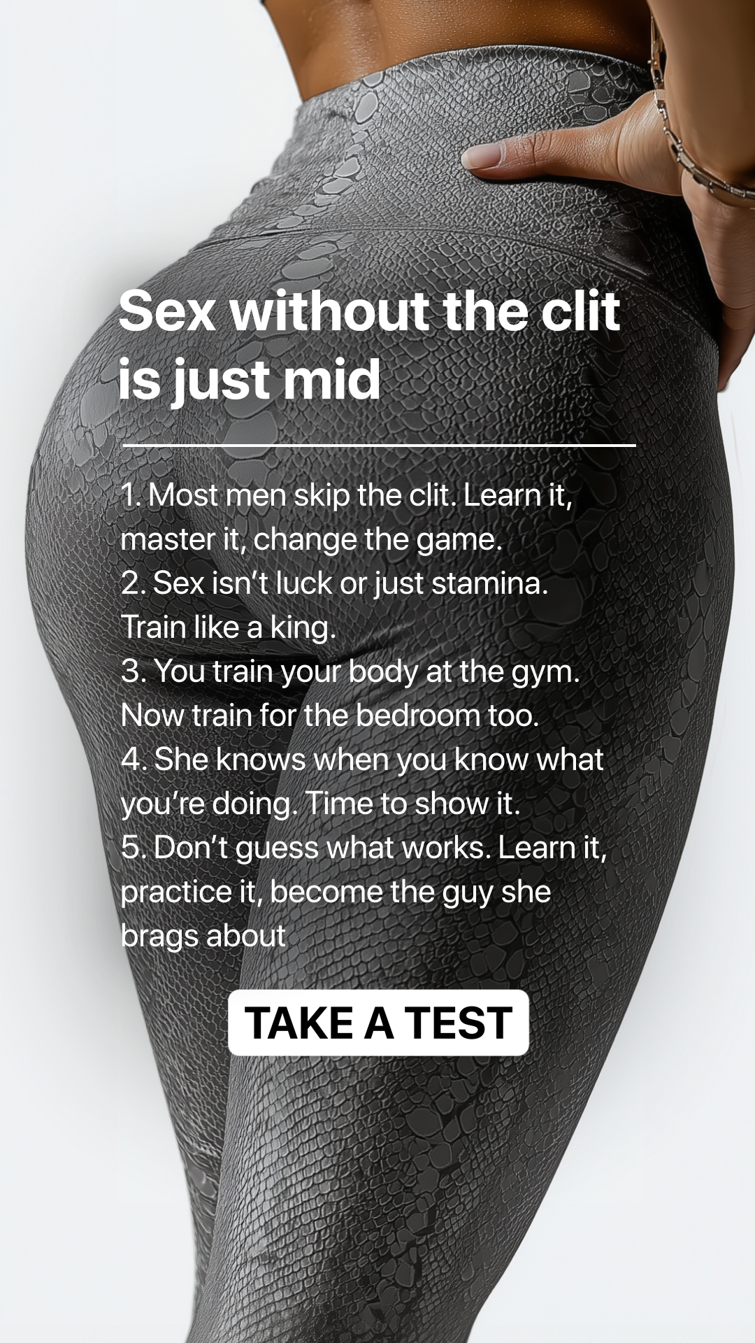 The Coach #1 men's health app Facebook ad