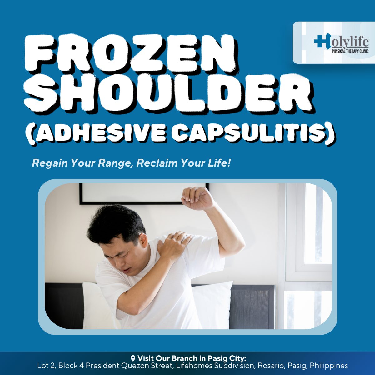 Holylife Physical Therapy Clinic Facebook ad